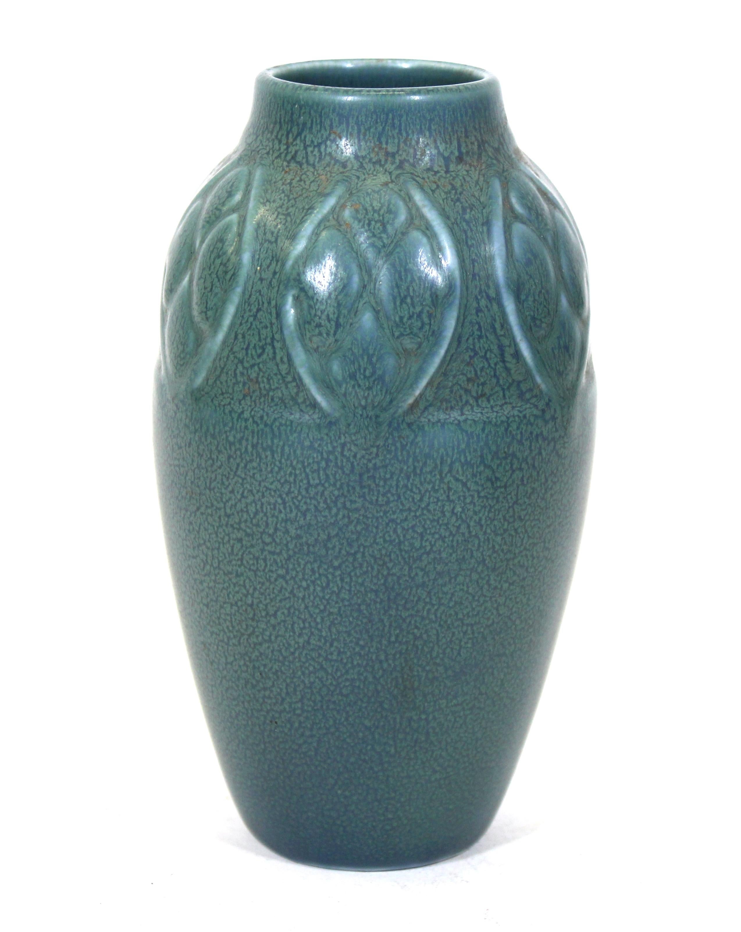 Rookwood pottery ceramic vase #2401, 1927. Maker's mark on the bottom.