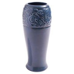Rookwood ceramic vase in blue, 1920