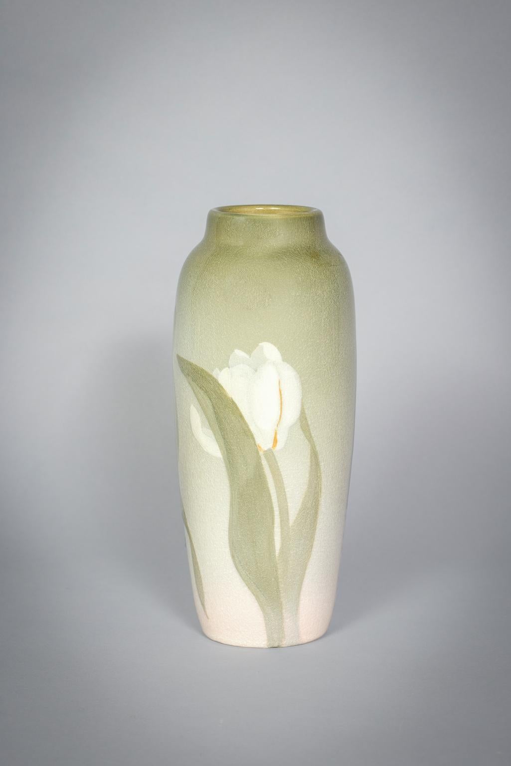 American Rookwood Iris-Glazed Vase, Dated 1903 For Sale