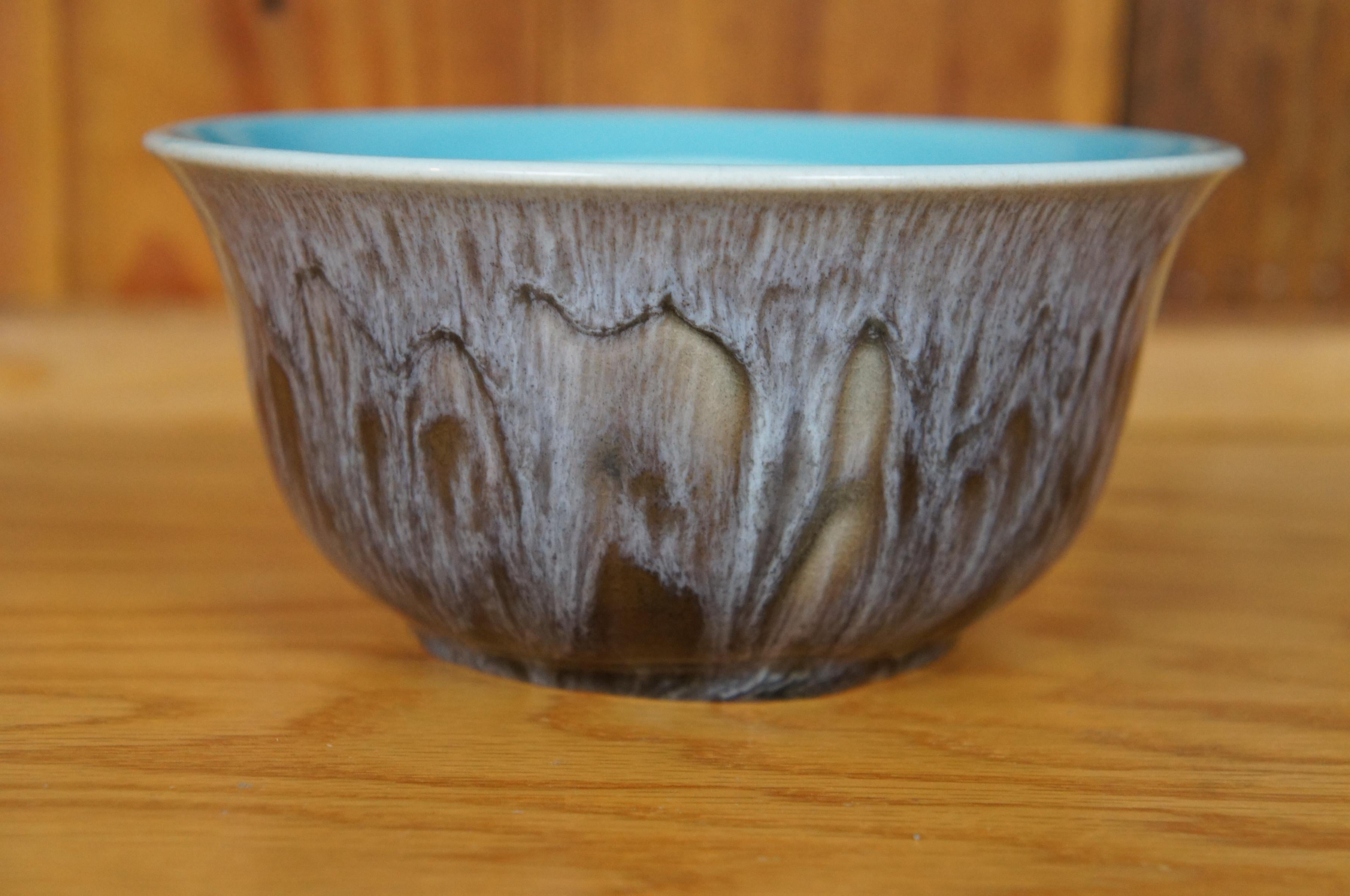 Plato Compota Dividido Rookwood Mid Century 1949 XLIX 7024 6.5