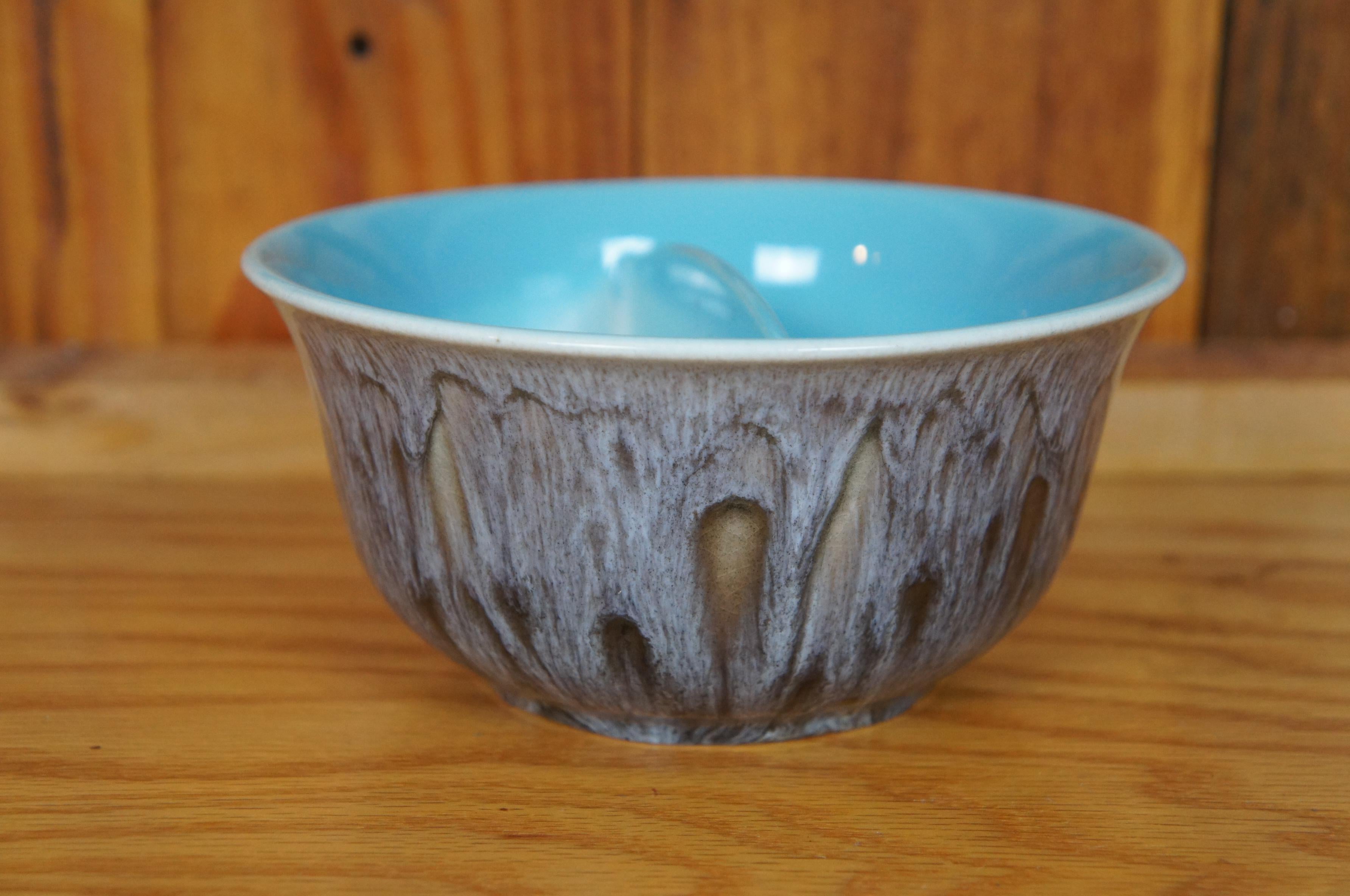 Plato Compota Dividido Rookwood Mid Century 1949 XLIX 7024 6.5