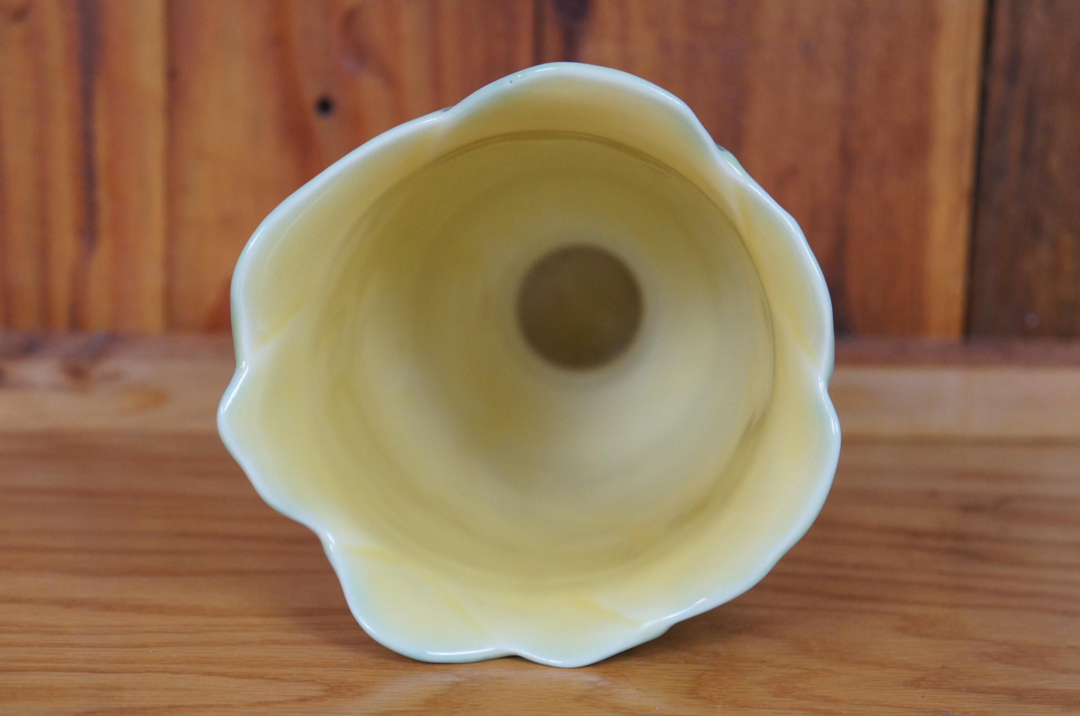 Rookwood Pottery 1951 LI 6969 Vaso di fiori con piede Urna 8