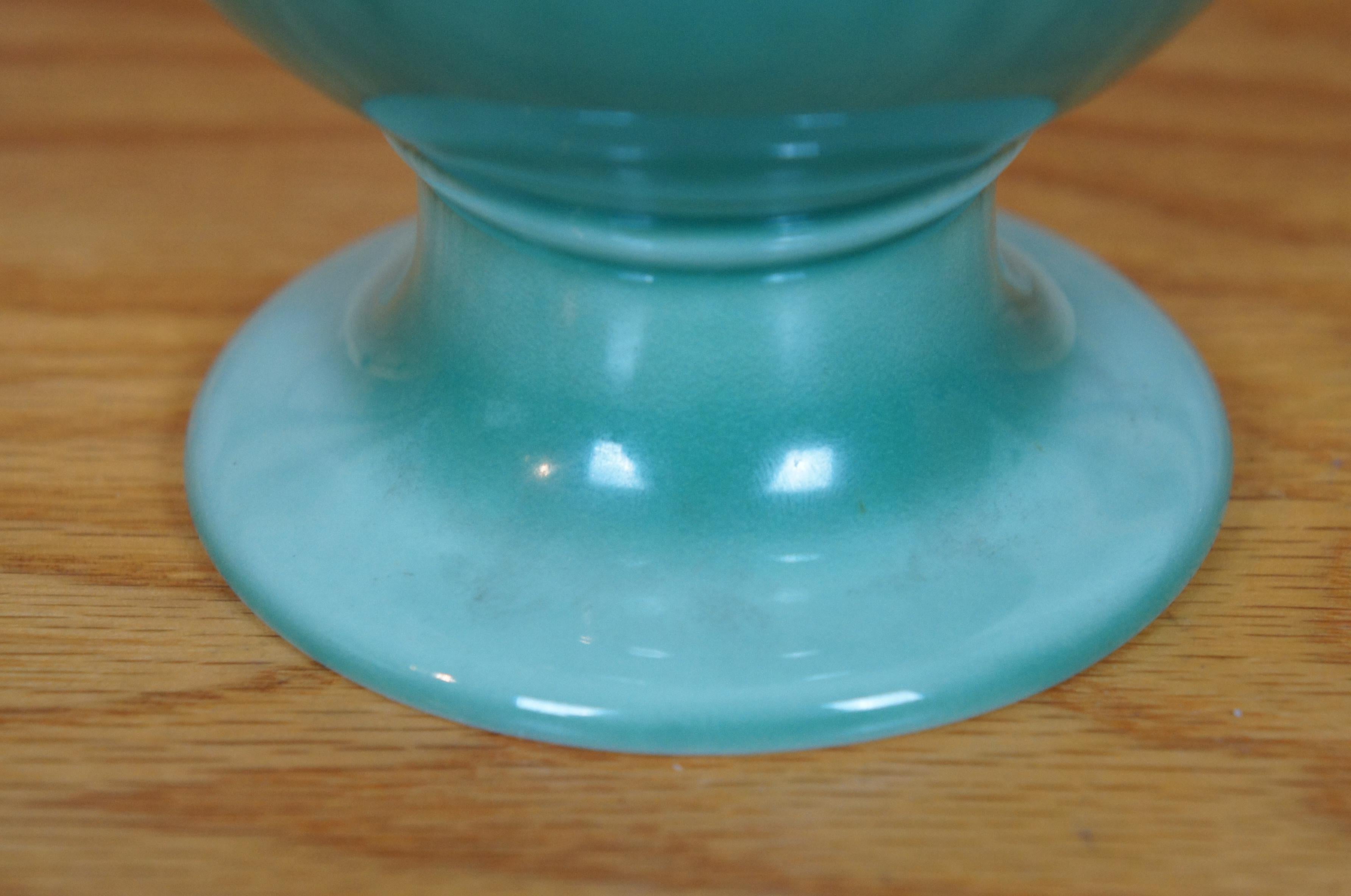 Rookwood Pottery 1951 LI 6969 Vaso di fiori con piede Urna 8