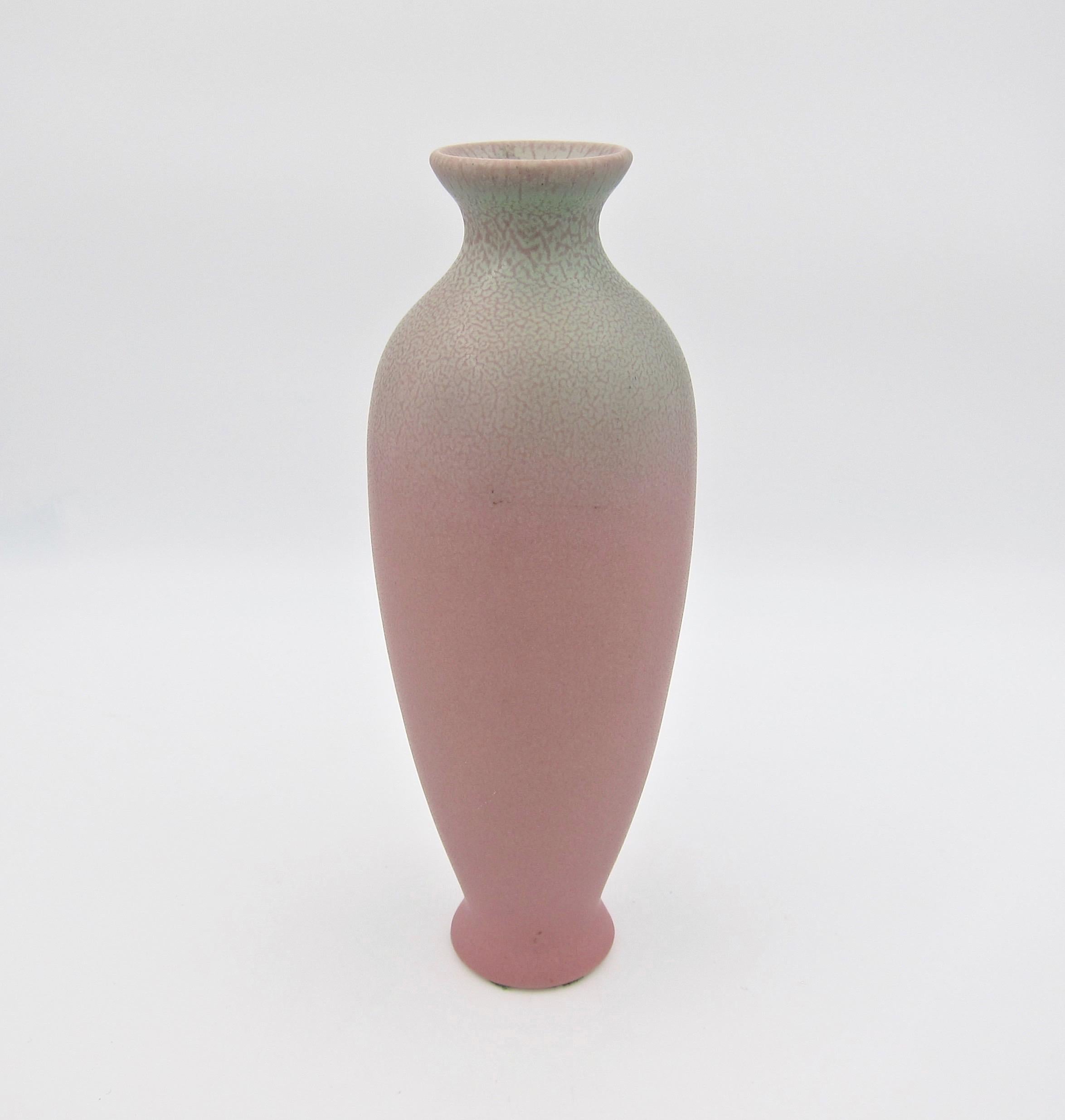 Glazed Rookwood Pottery American Arts & Crafts Vase, 1925