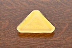Rookwood Pottery Arts & Crafts Glazed Ceramic Triangular Catchall, 1952