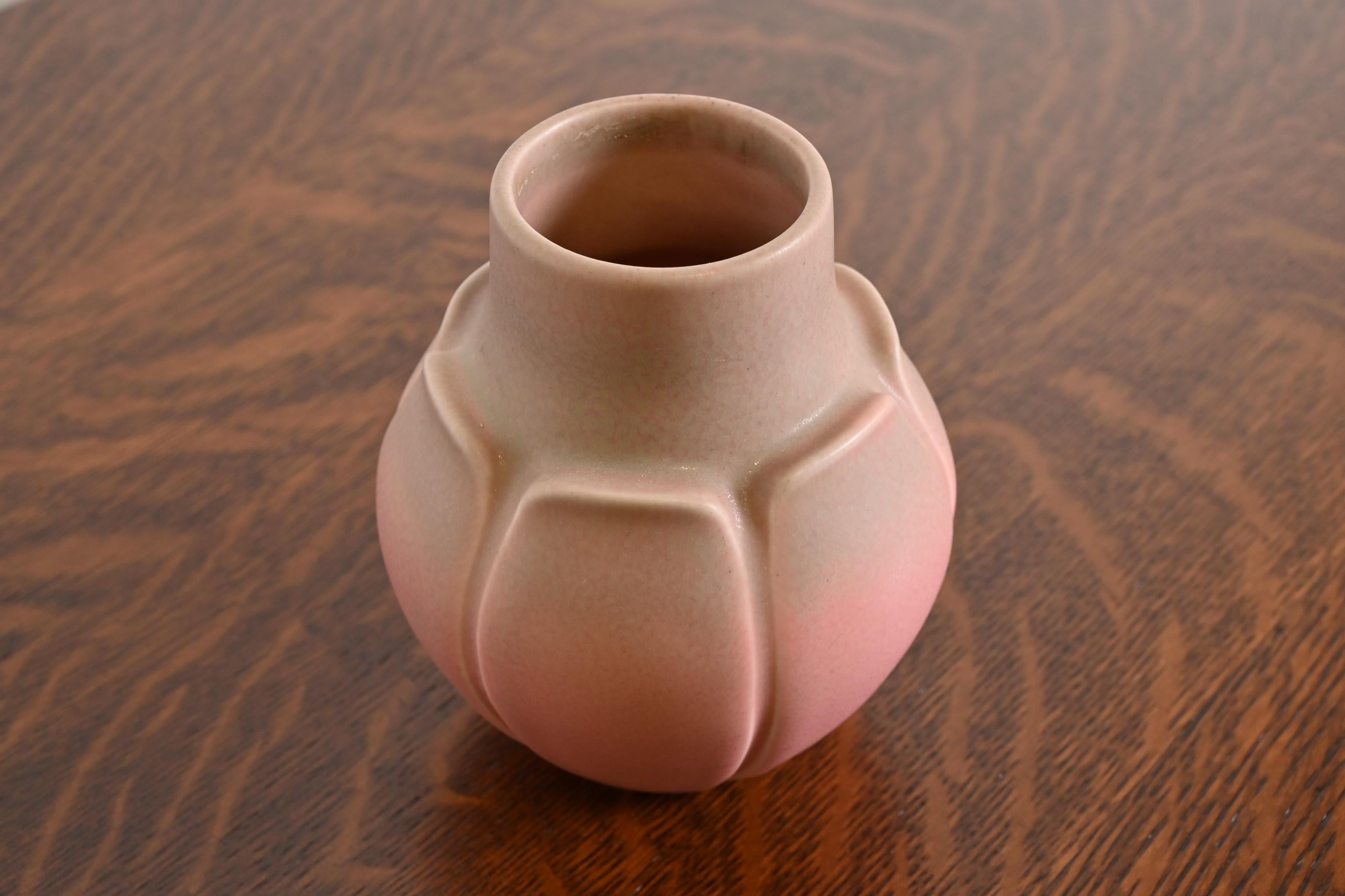 Rookwood Pottery Arts & Crafts Glazed Ceramic Vase, 1927 In Good Condition In South Bend, IN