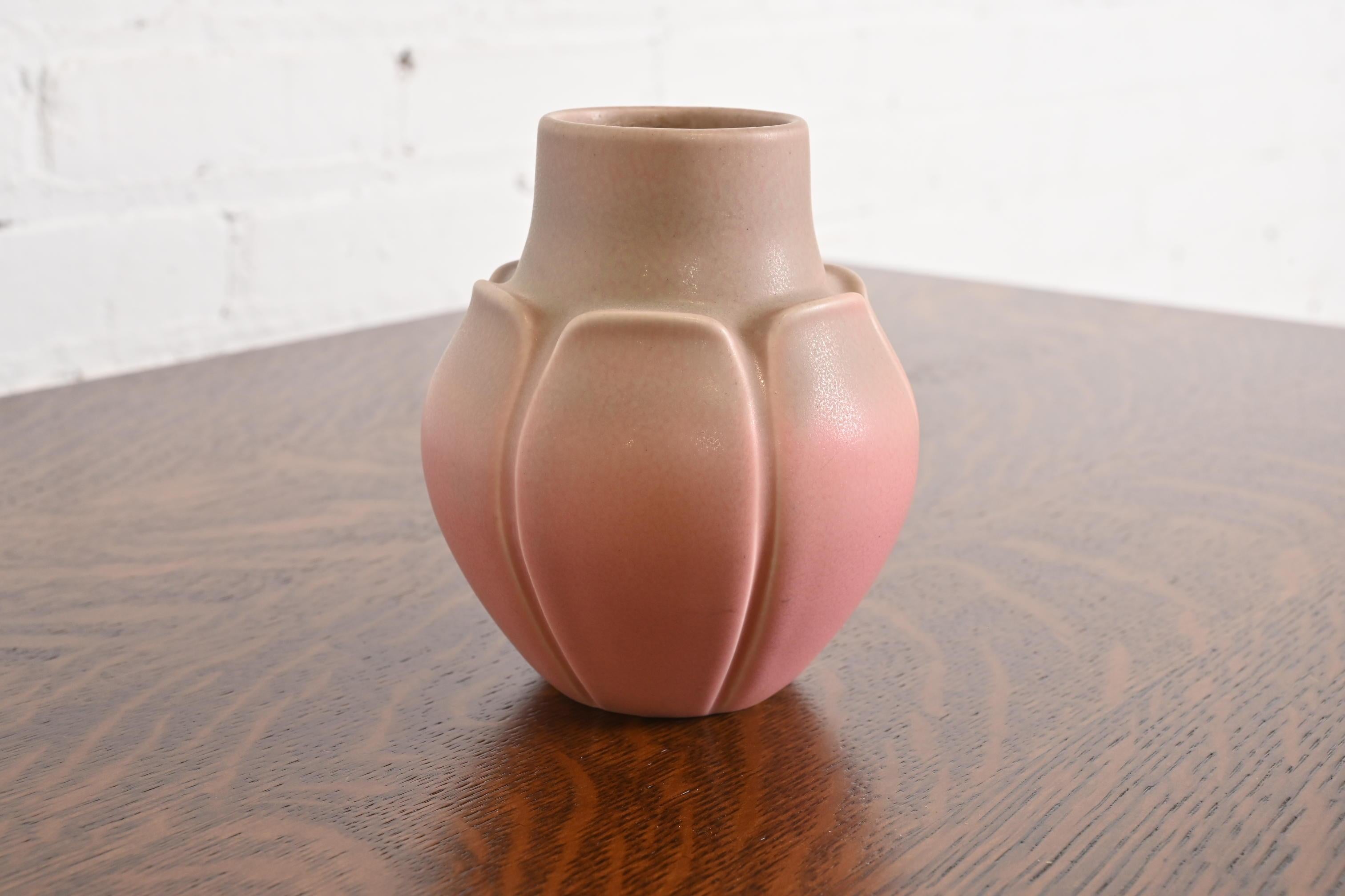 Early 20th Century Rookwood Pottery Arts & Crafts Glazed Ceramic Vase, 1927
