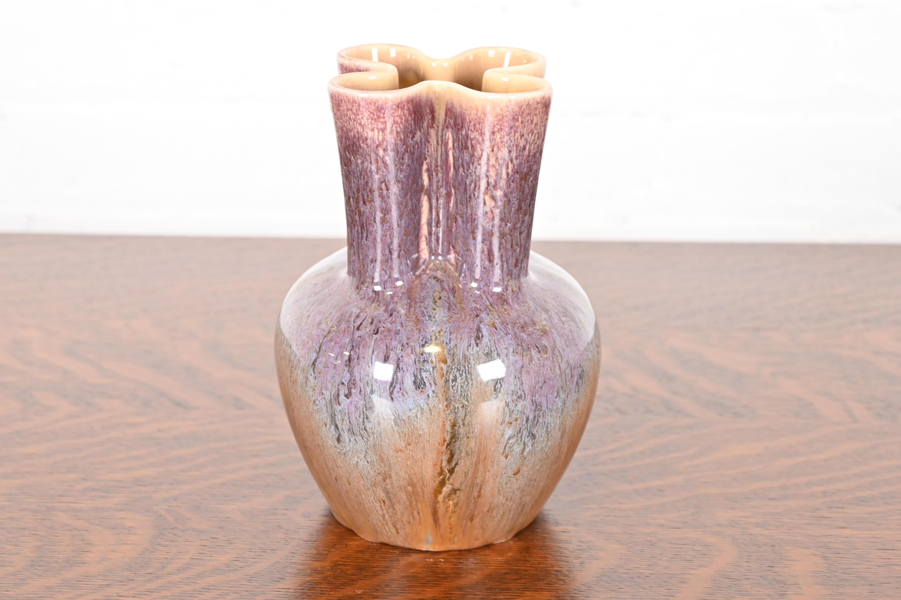 Rookwood Pottery Arts & Crafts Glazed Ceramic Vase, 1951 For Sale 4