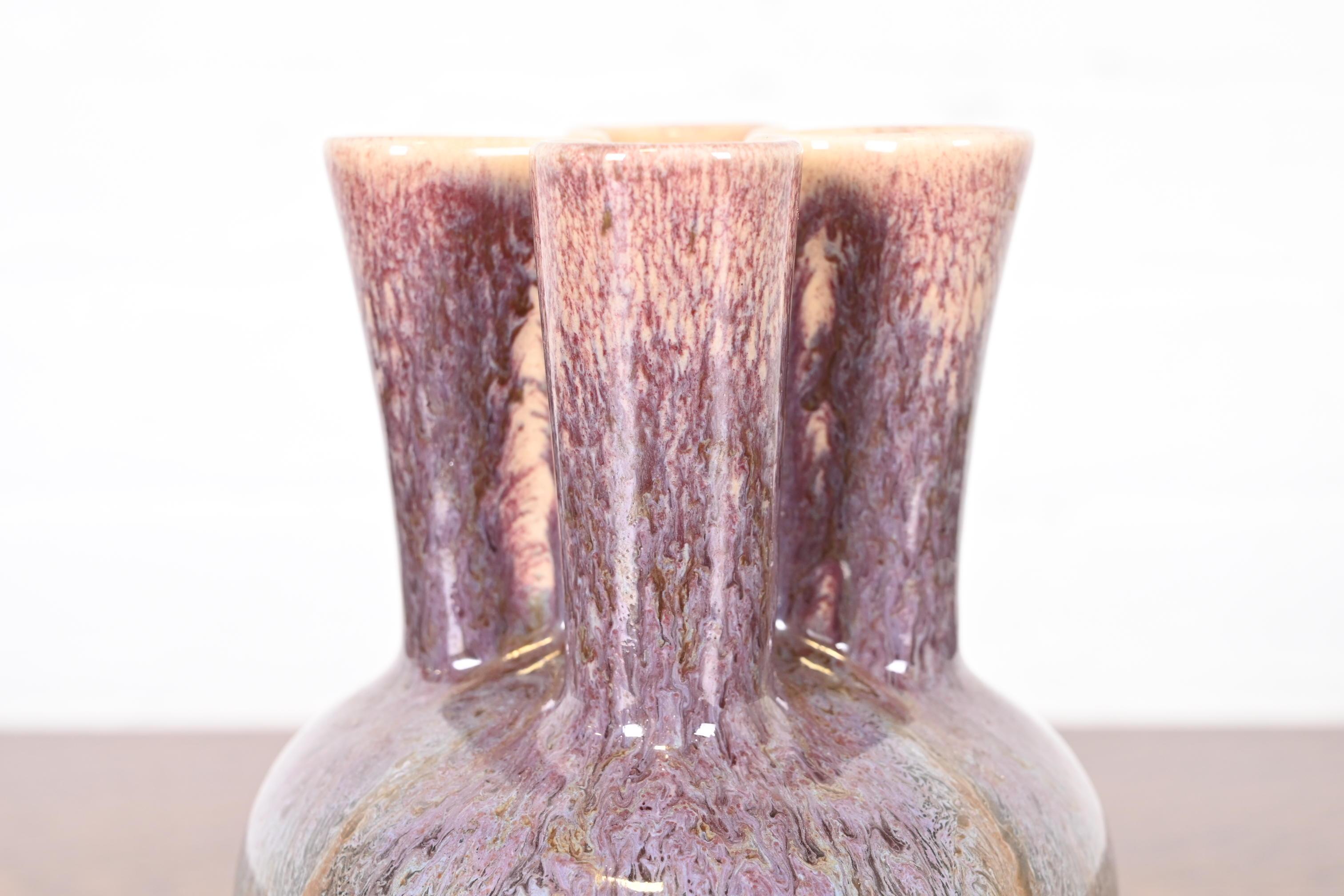 Milieu du XXe siècle Vase en céramique émaillée Arts & Crafts de Rookwood Pottery, 1951 en vente