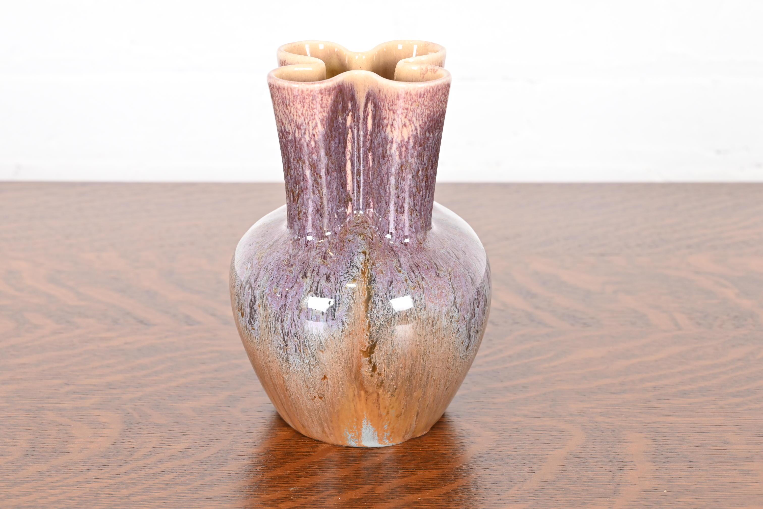Rookwood Pottery Arts & Crafts Glazed Ceramic Vase, 1951 For Sale 3