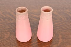 Rookwood Pottery Arts & Crafts Glazed Ceramic Vases, 1930