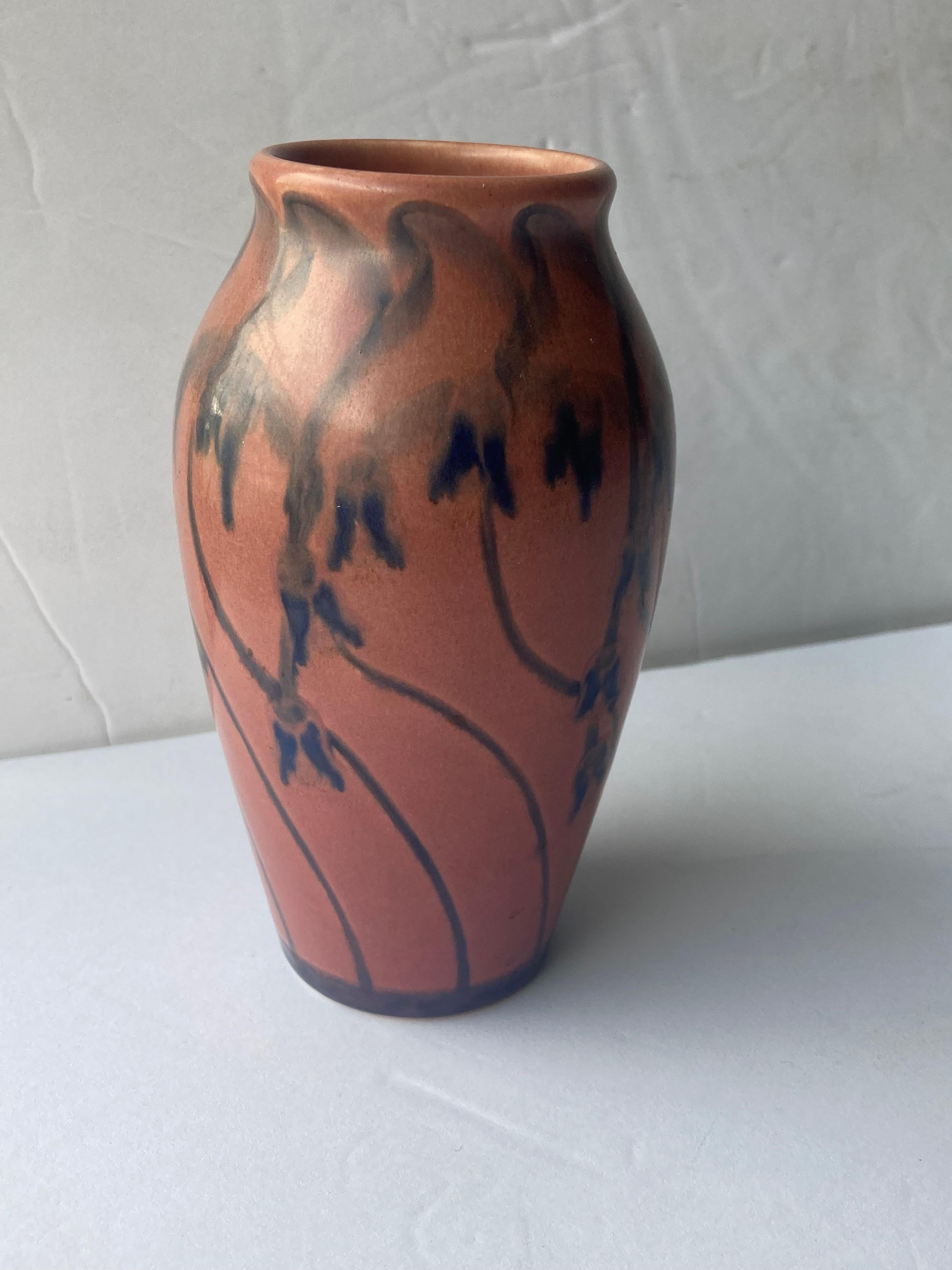 Hand-Crafted Rookwood pottery/ceramic vase signed/date , Charles S Todd . For Sale