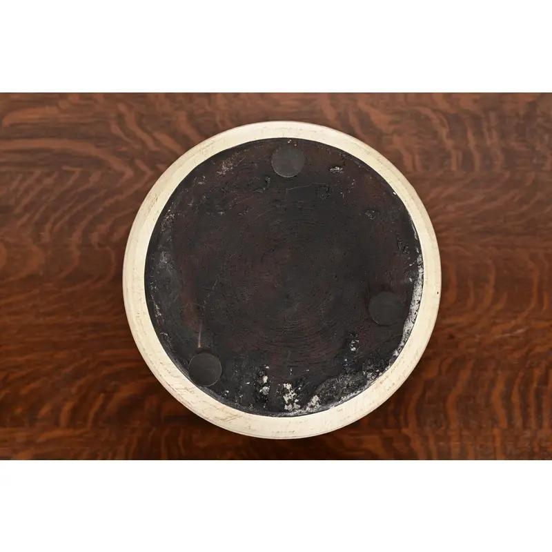 Vase à fleurs en poterie de style Arts & Crafts de Rookwood Pottery, Circa 1940s en vente 3