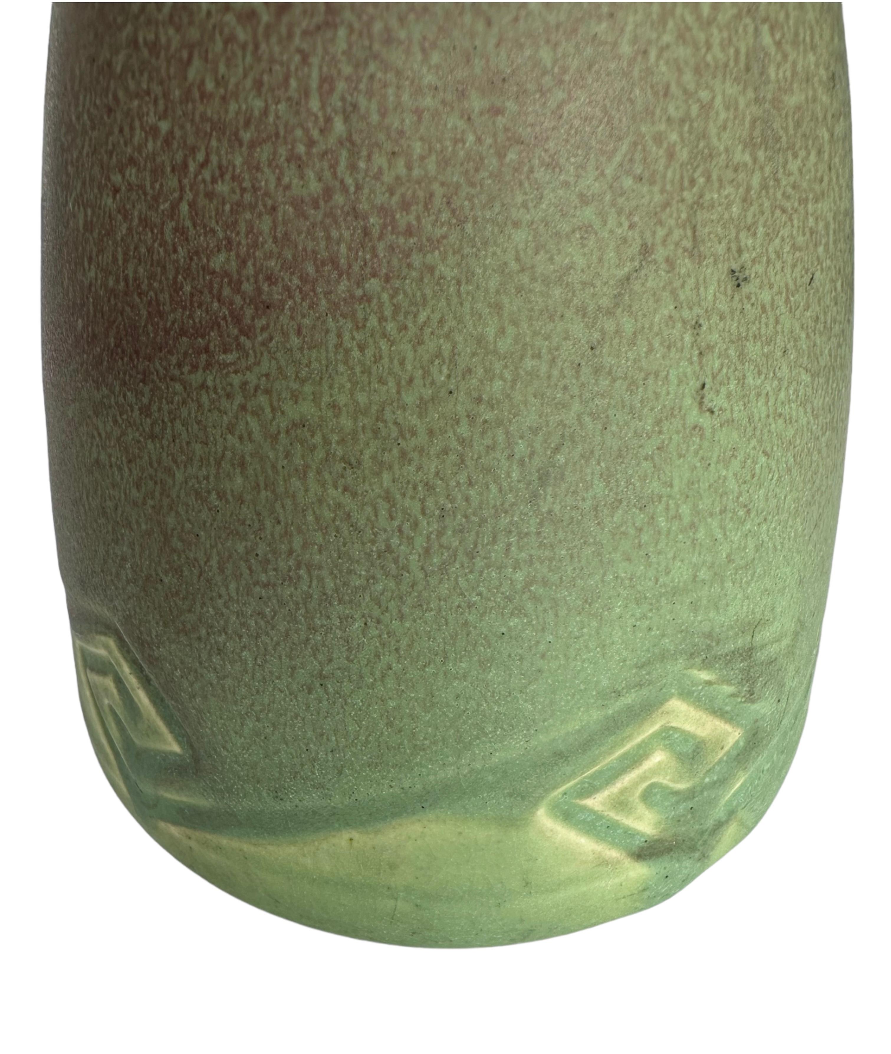 Glazed Rookwood Pottery Vase Signed For Sale