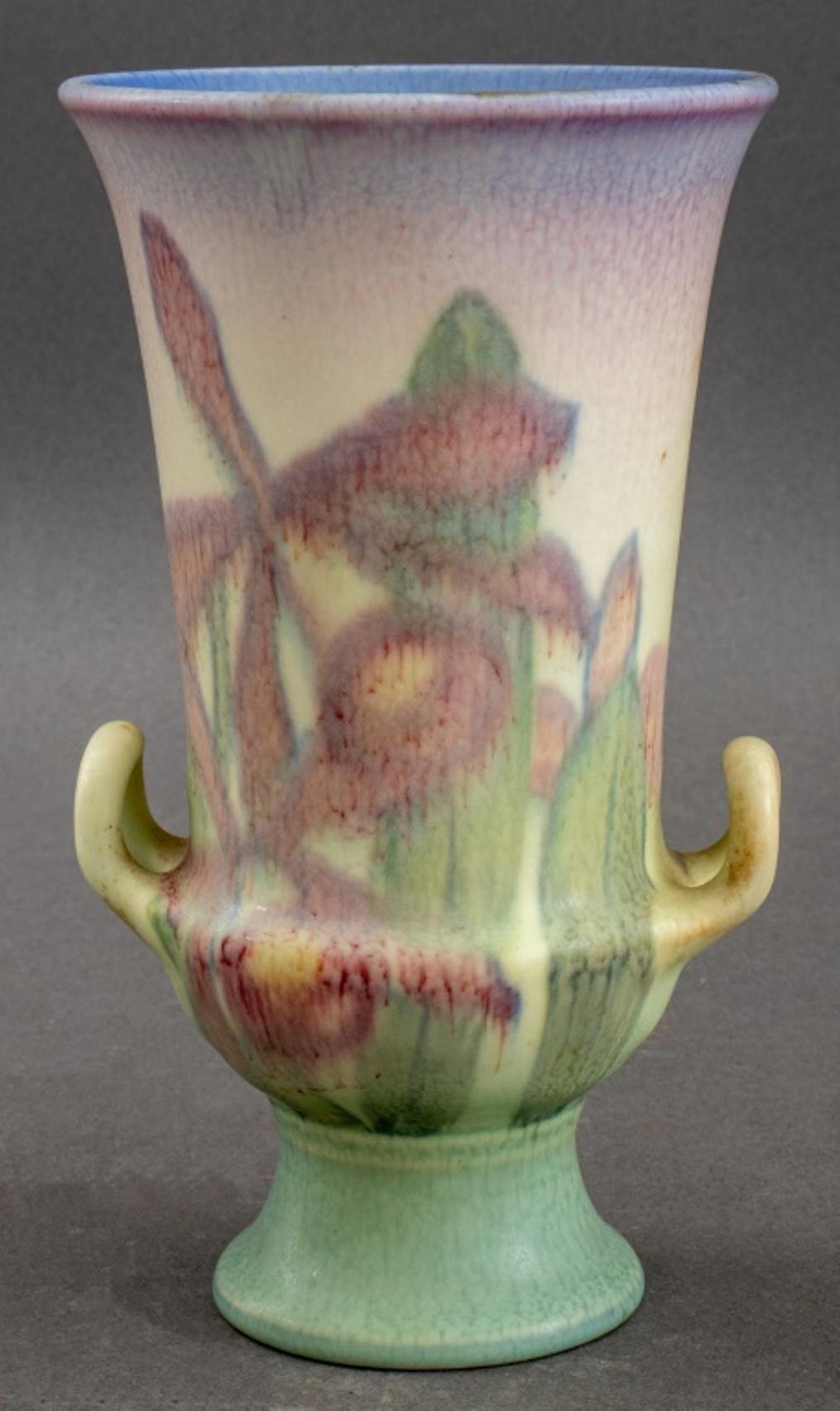 Rookwood Pottery Vellum Floral Vase, 1935 2