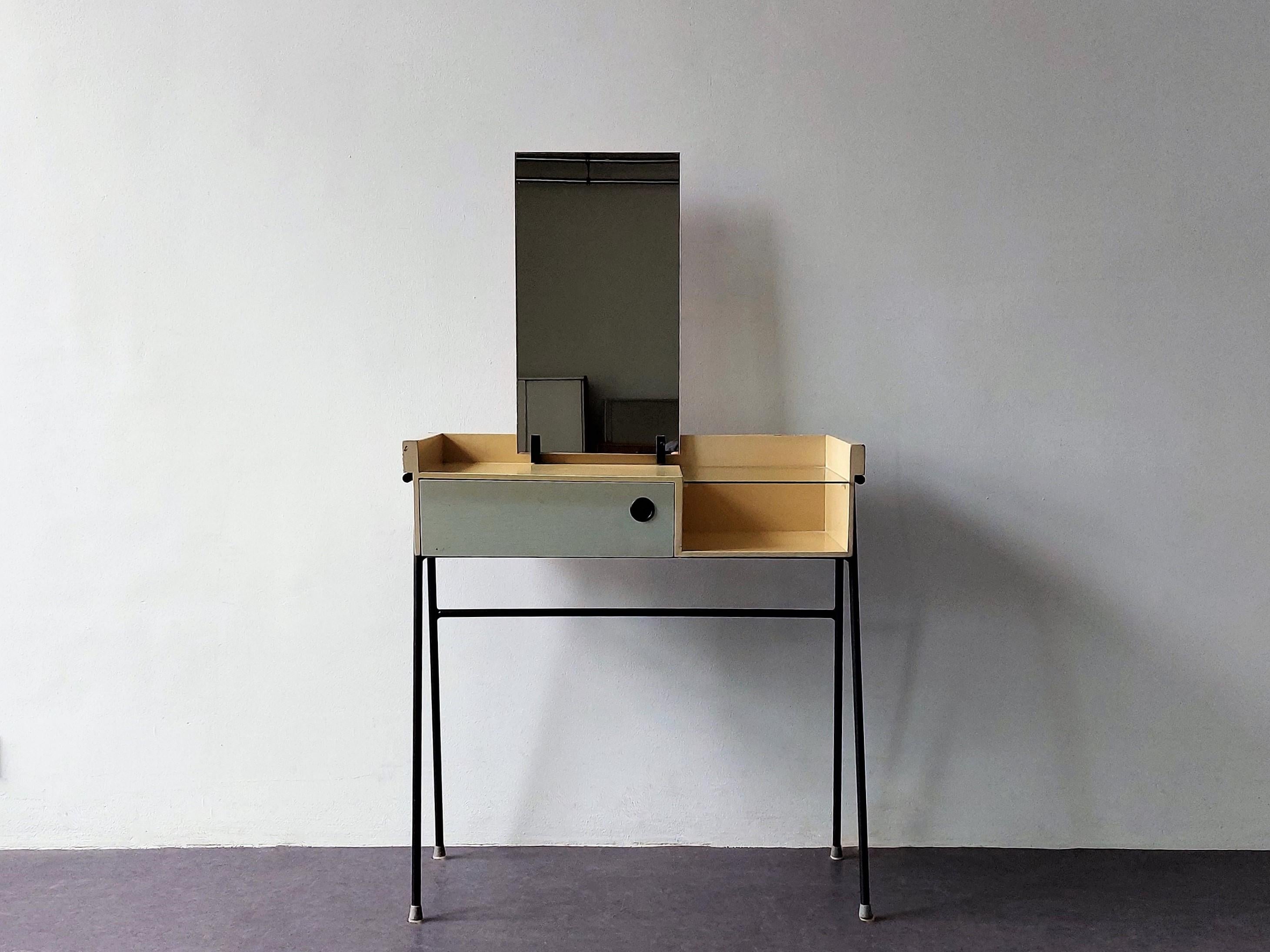 Mid-Century Modern Room '56 dressing table by Rob Parry for Dico, The Netherlands 1950's For Sale