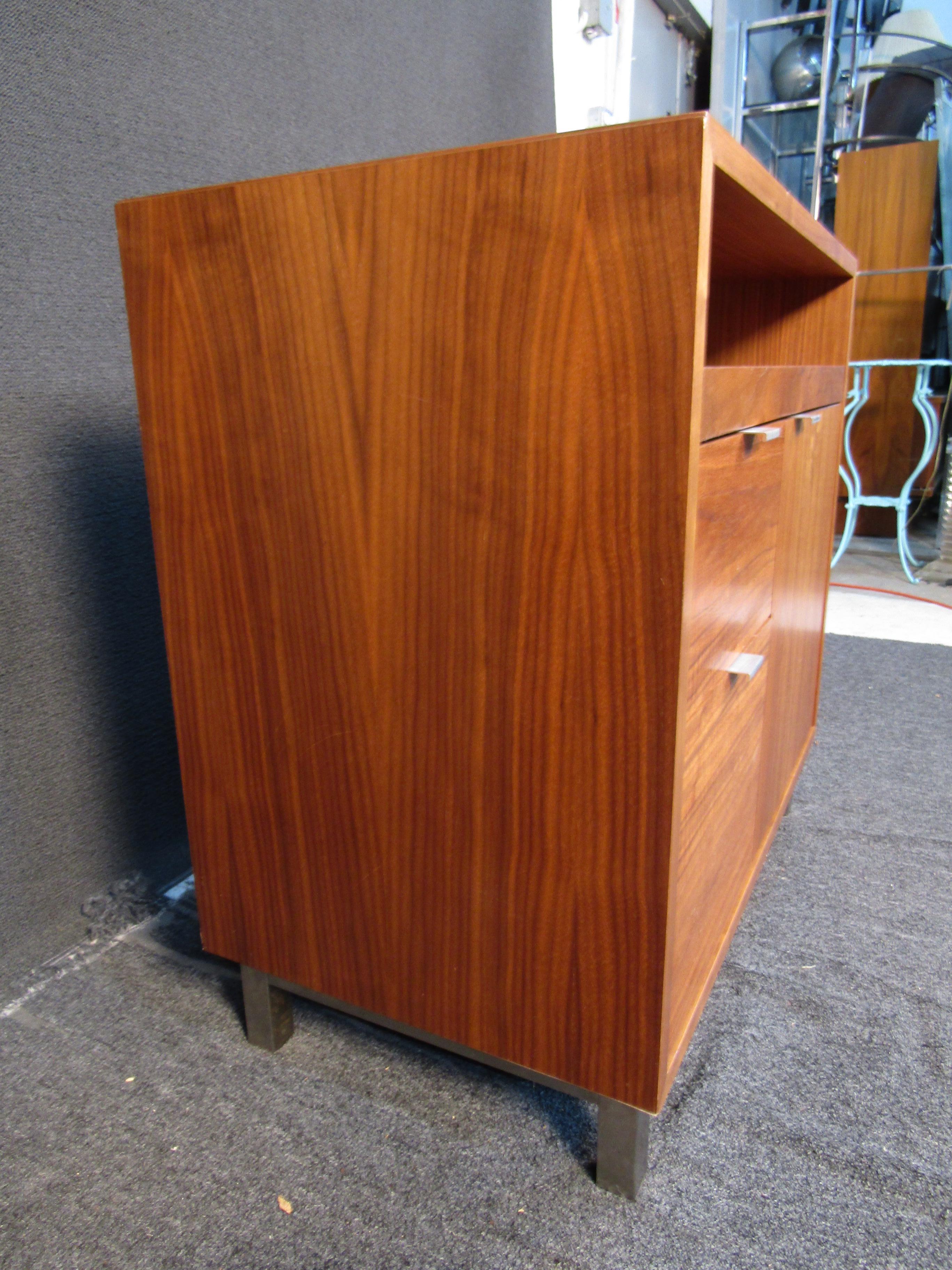 Mid-Century Modern George Nelson Styled Cabinet For Sale