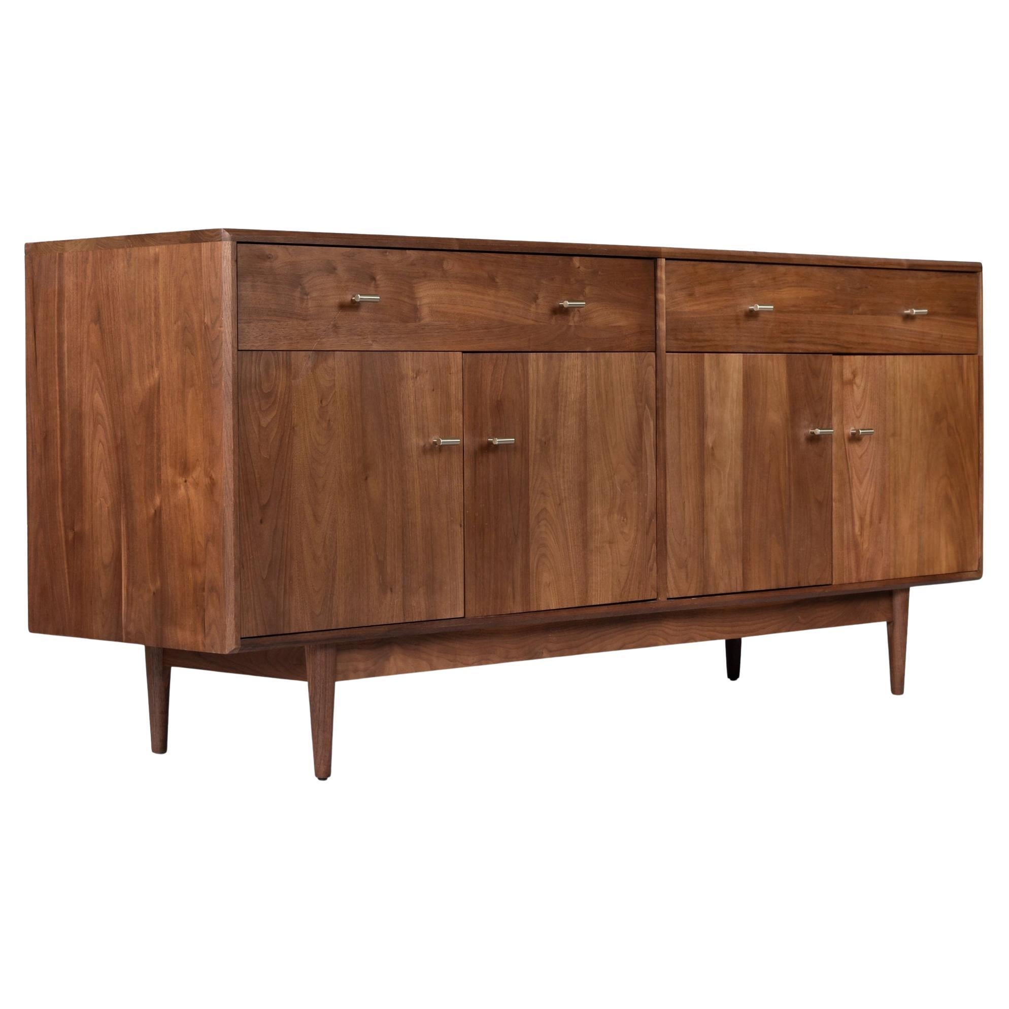 Room &. Board Walnut American Made TV Stand Credenza