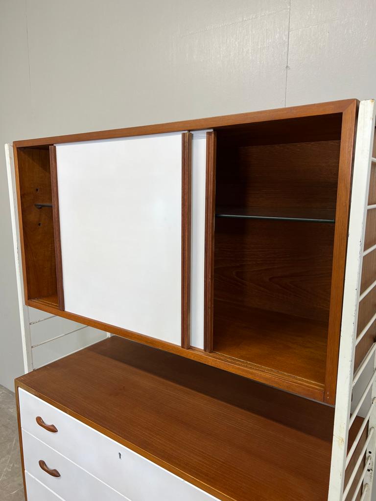 Room devider freestanding sought after shelving system by Staples from the 1960 For Sale 1