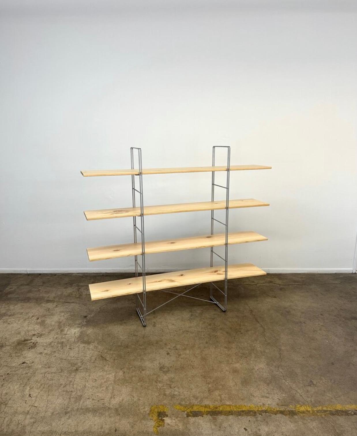 Room divider Bookcase by Niels Gammelgaard for Ikea reworked by Vintage on Point For Sale 1