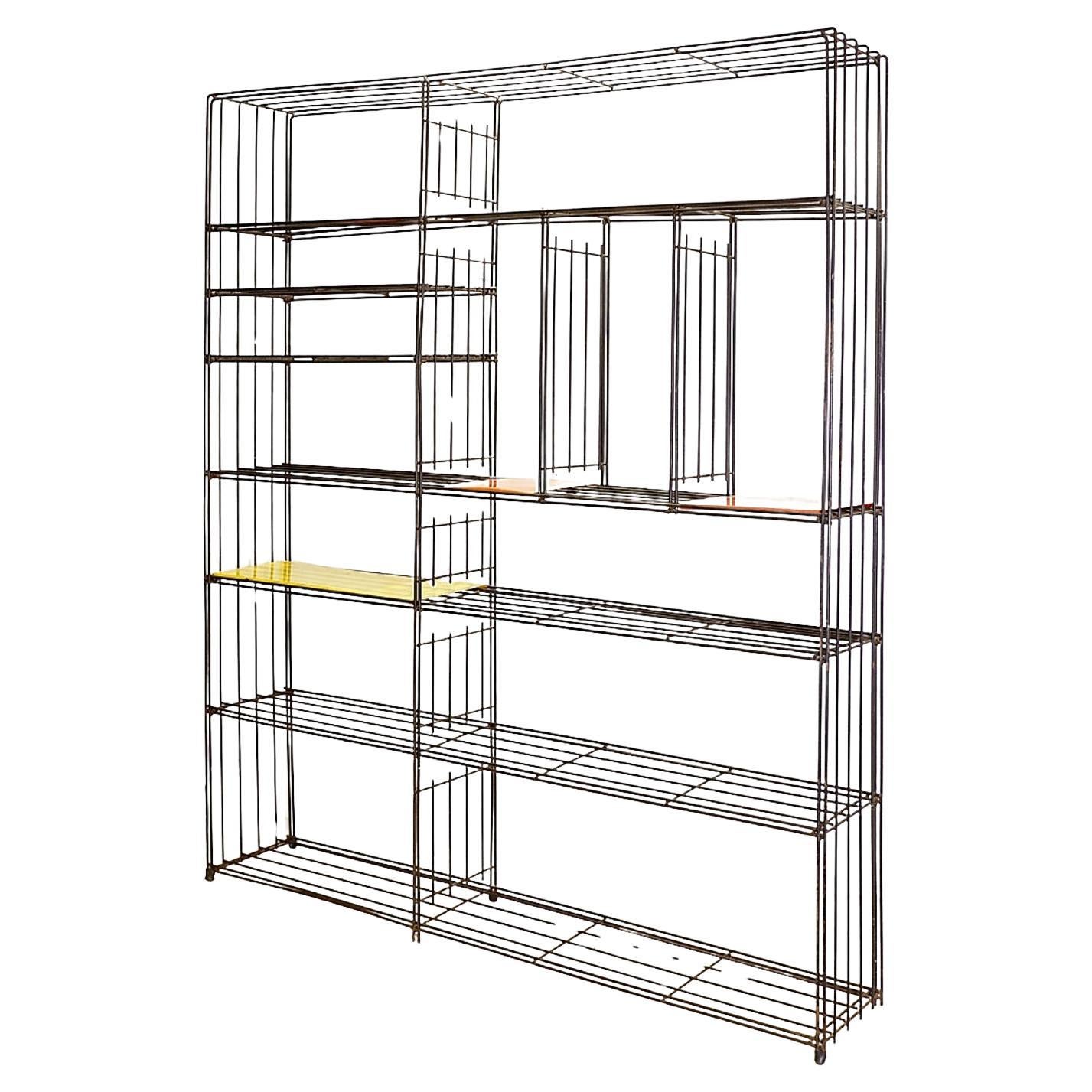 Room divider/bookcase by Tjerk Reijenga for for Pilastro - Holland 1960s