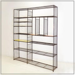 Room divider/bookcase by Tjerk Reijenga for Pilastro - Netherlands, 1960