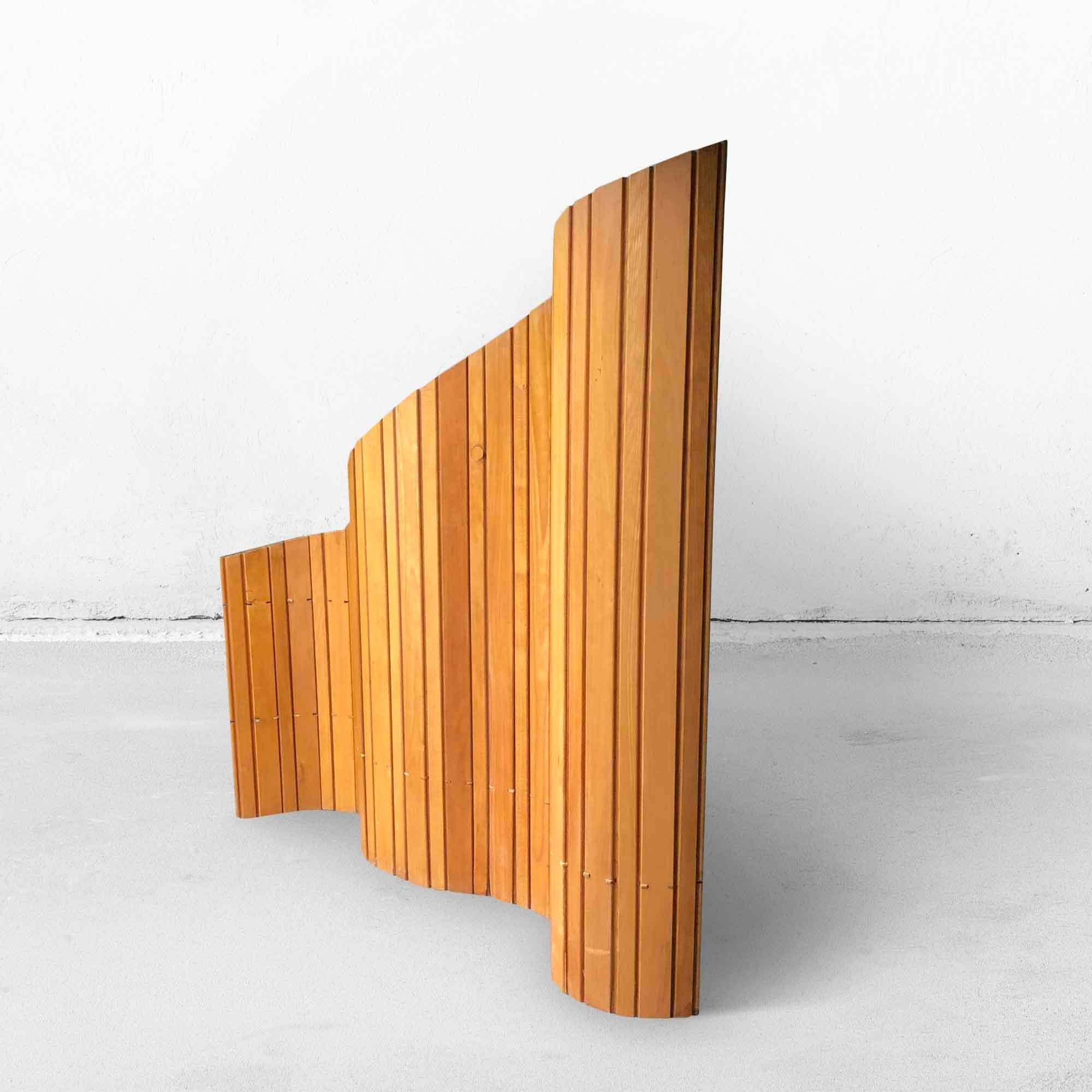 Scandinavian Modern Room Divider or Screen in Wood
