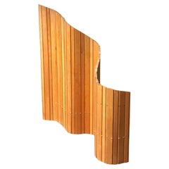 Retro Room Divider or Screen in Wood