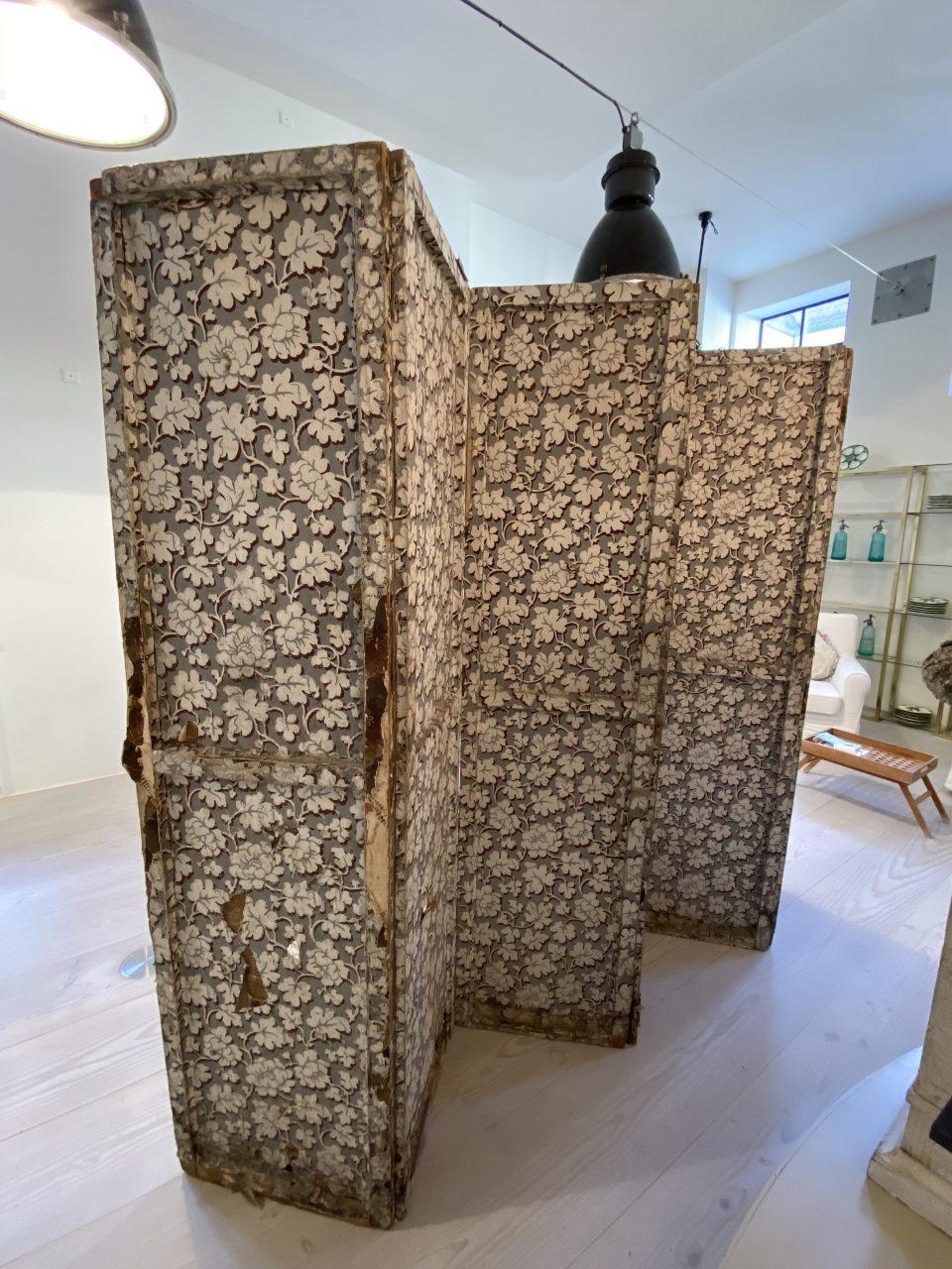 Early 20th Century Room Divider / Paravent, France, 1900