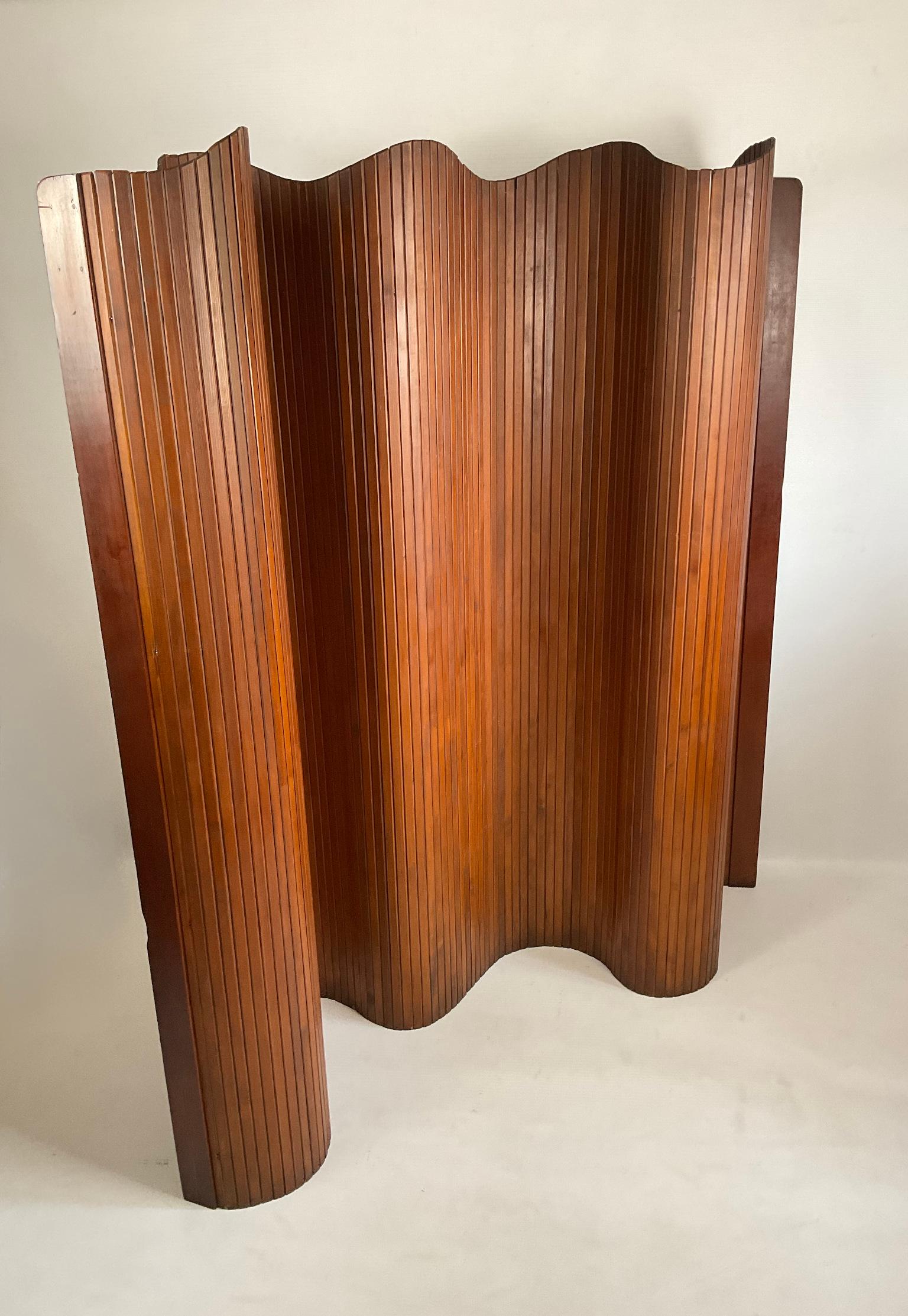 Room Divider Screen by Baumann Fils & Cie Stores Paris Melun France 1950s In Good Condition In London, GB