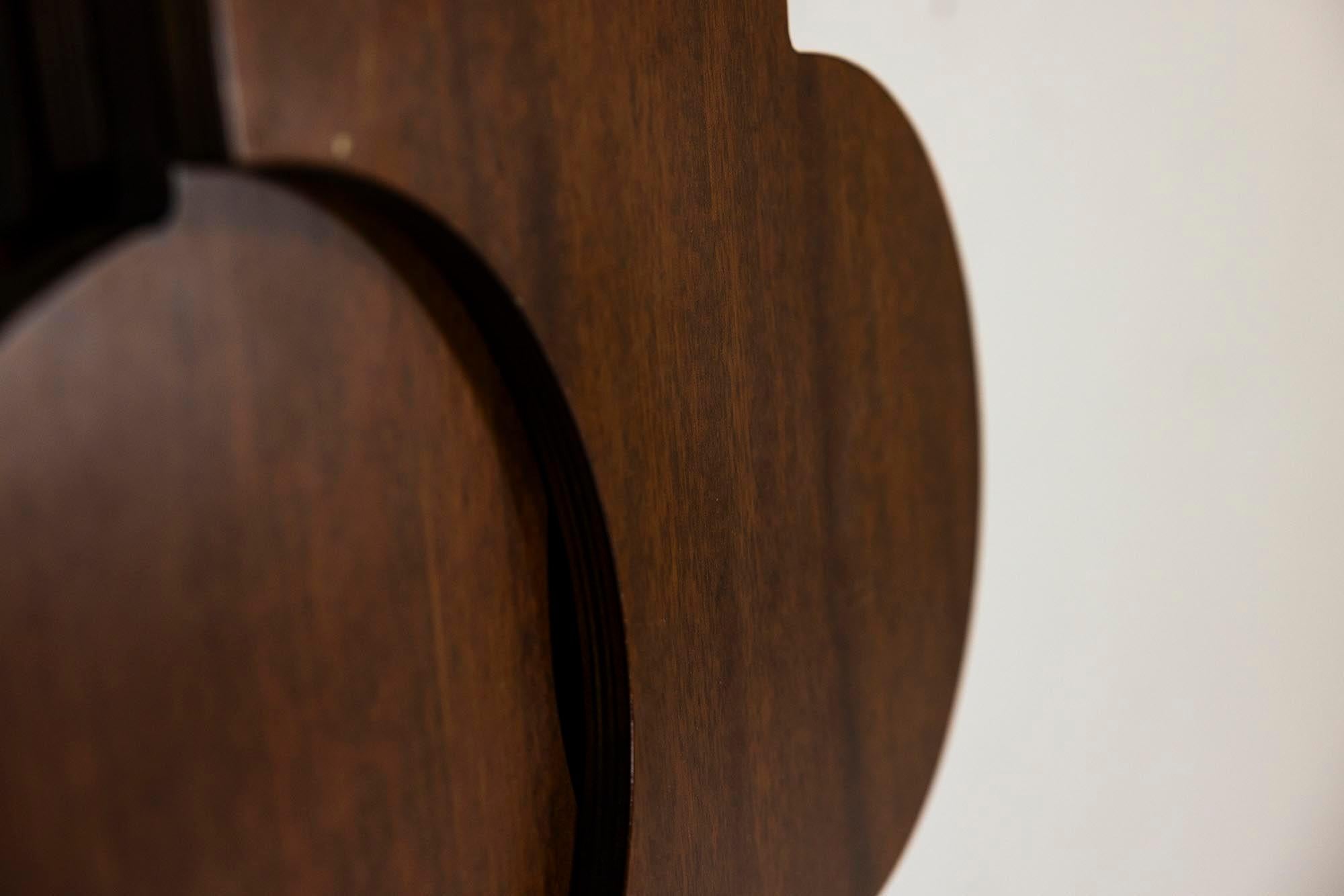 Room Divider Veneered in Teak, Italy 1970s 2