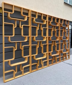 Mueble separador de Ludvik Volak para Drevopodnik Holesov, años 60, restaurado