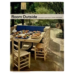 Room Outside: A New Approach to Garden Design - John Brookes - 1st Ed, T&H, 1969