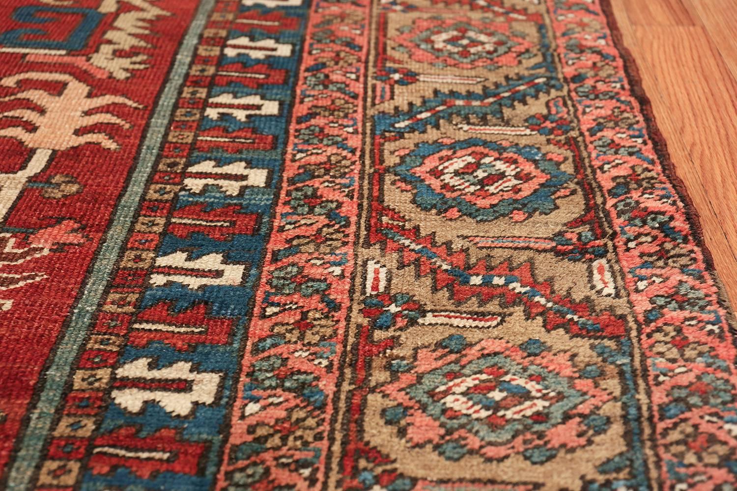 antique persian heriz carpet