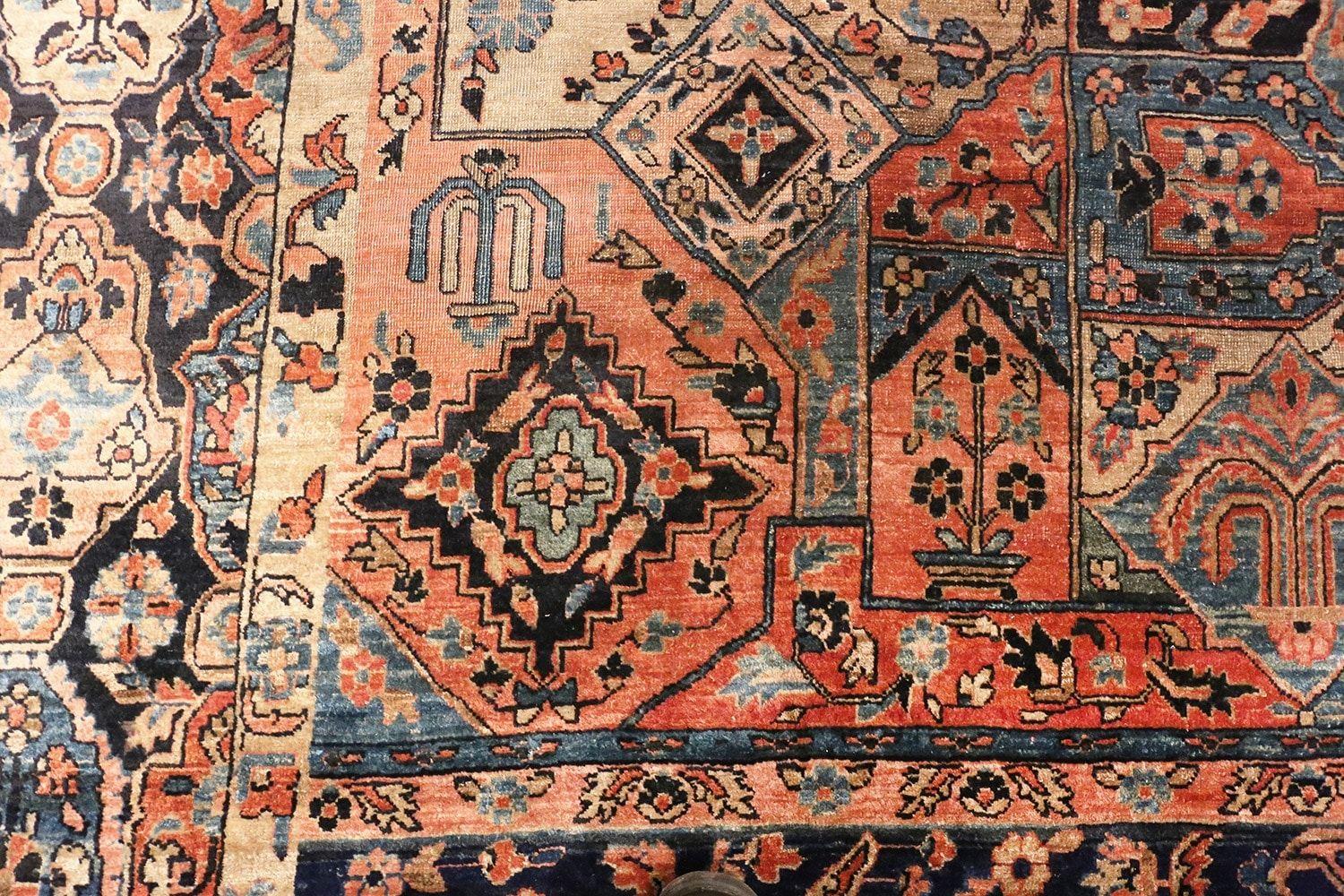 20th Century Room Size Antique Persian Sarouk Carpet