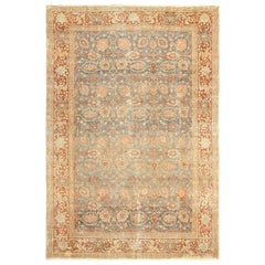 Room Size Antique Tabriz Persian Rug. Size: 7 ft 6 in x 10 ft 10 in