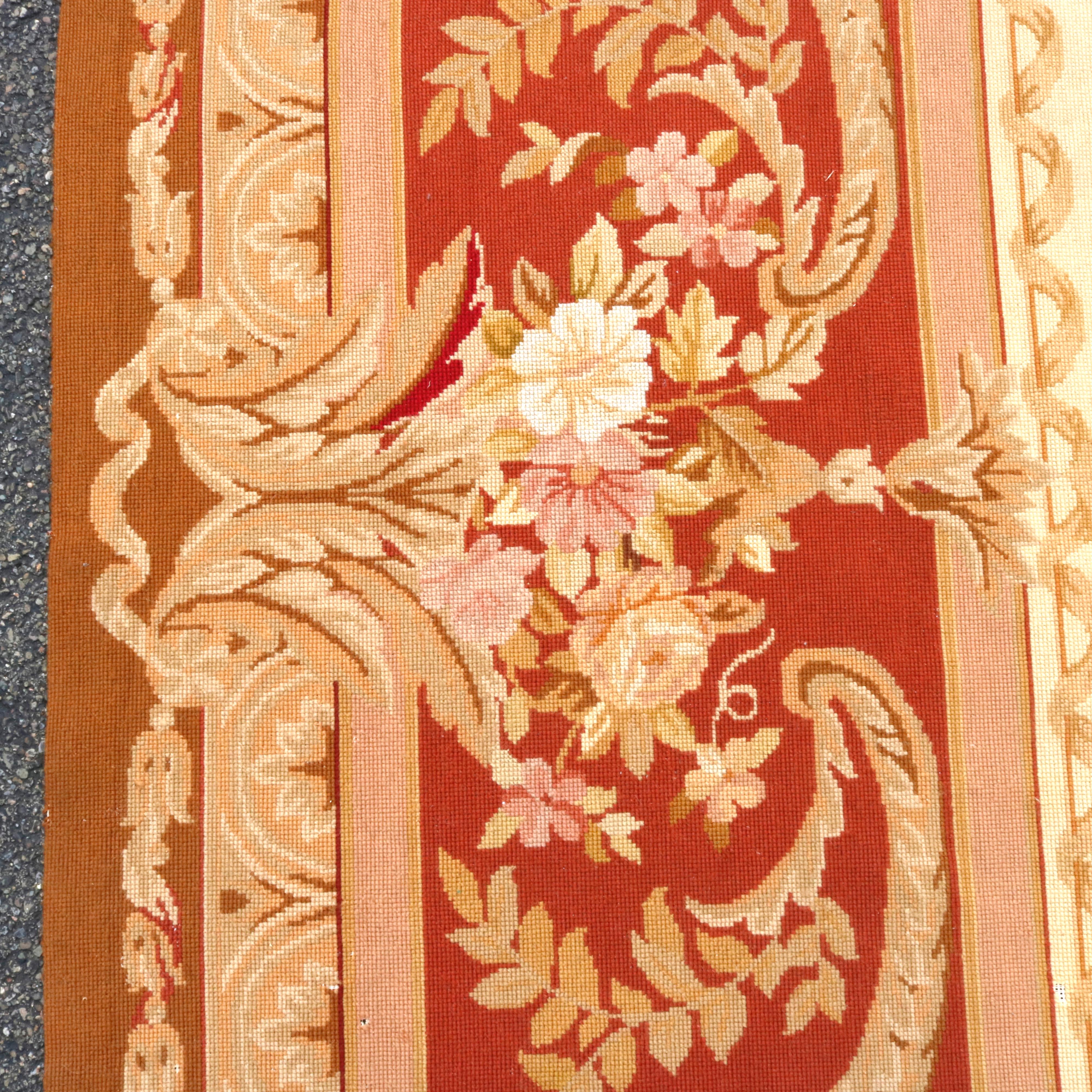 Room Size French Aubusson Tapestry Rug, 20th Century 1