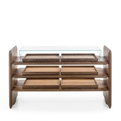 Room Walnut Console Table