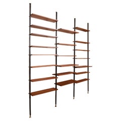 Vintage Roomdivider, Freestanding Book-Shelve by Jos De Mey for Van den Berghe-Pauvers