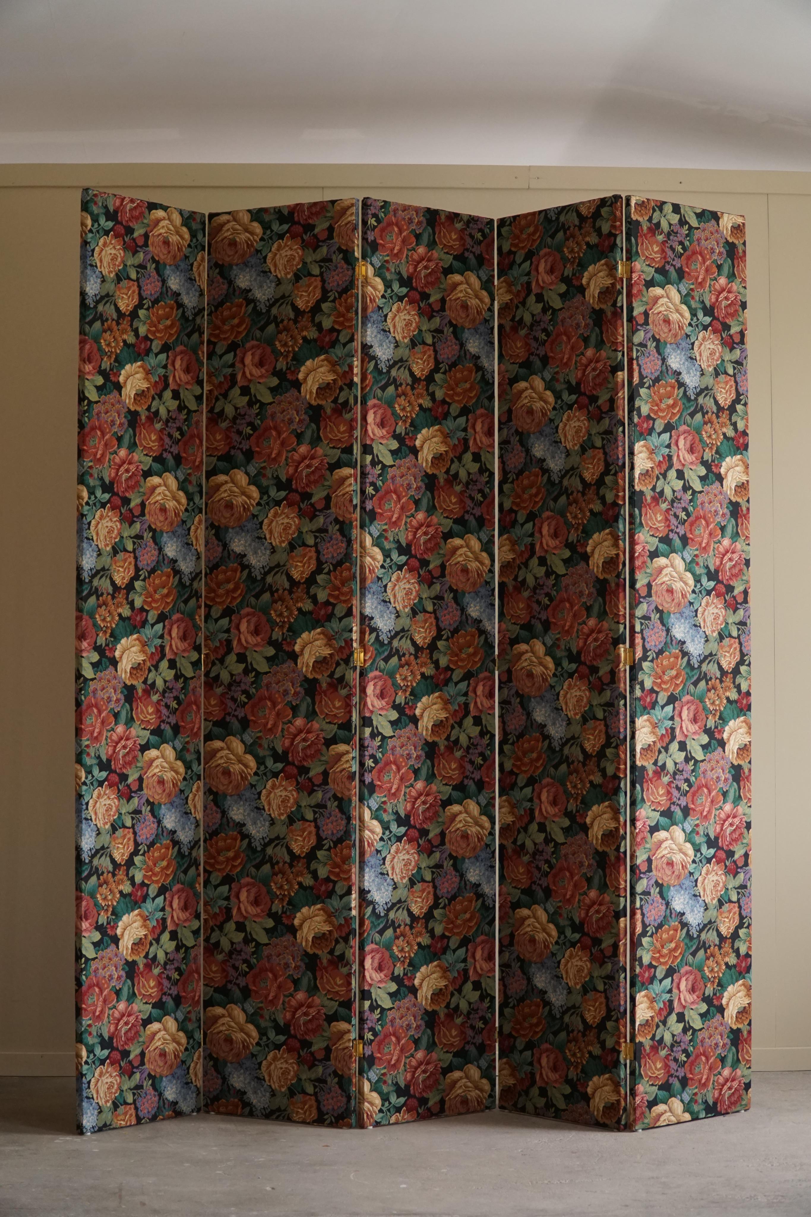 « Roomie » une séparation de pièce par eliaselias en tissu vintage, design danois, 2023 en vente 4