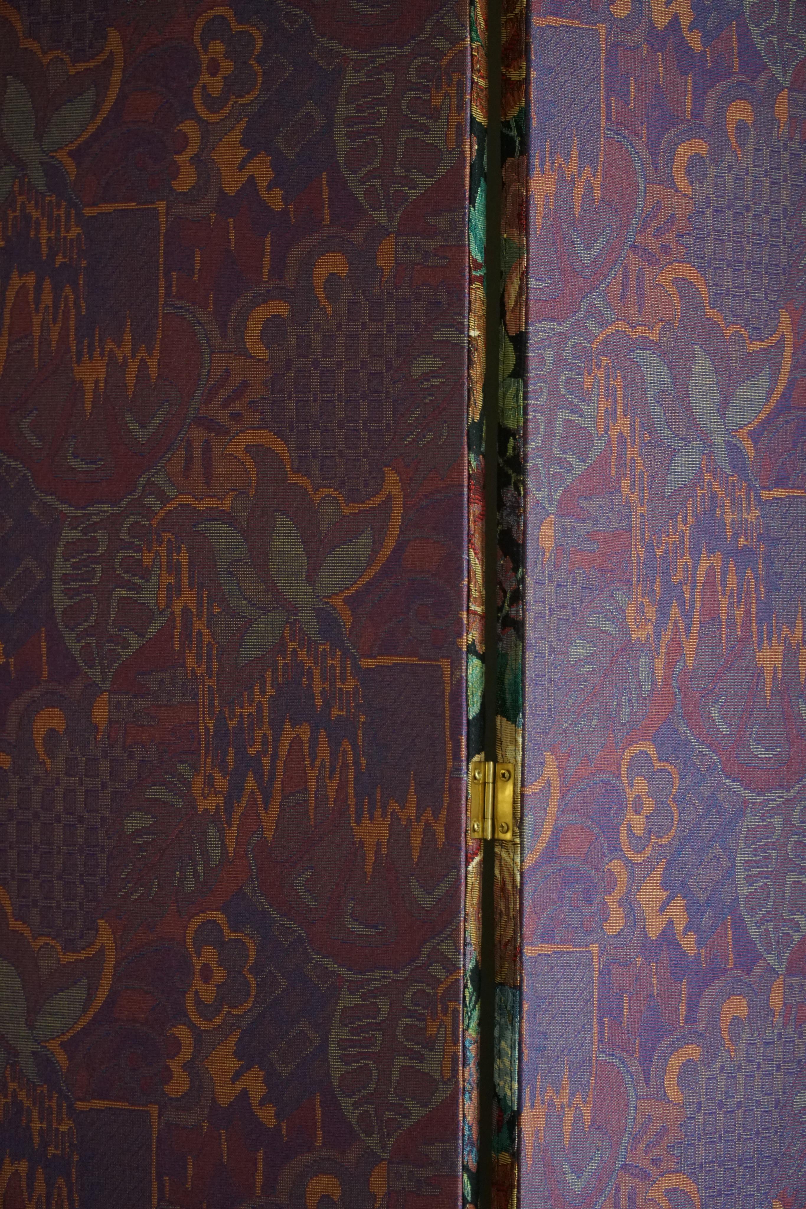 « Roomie » une séparation de pièce par eliaselias en tissu vintage, design danois, 2023 en vente 5
