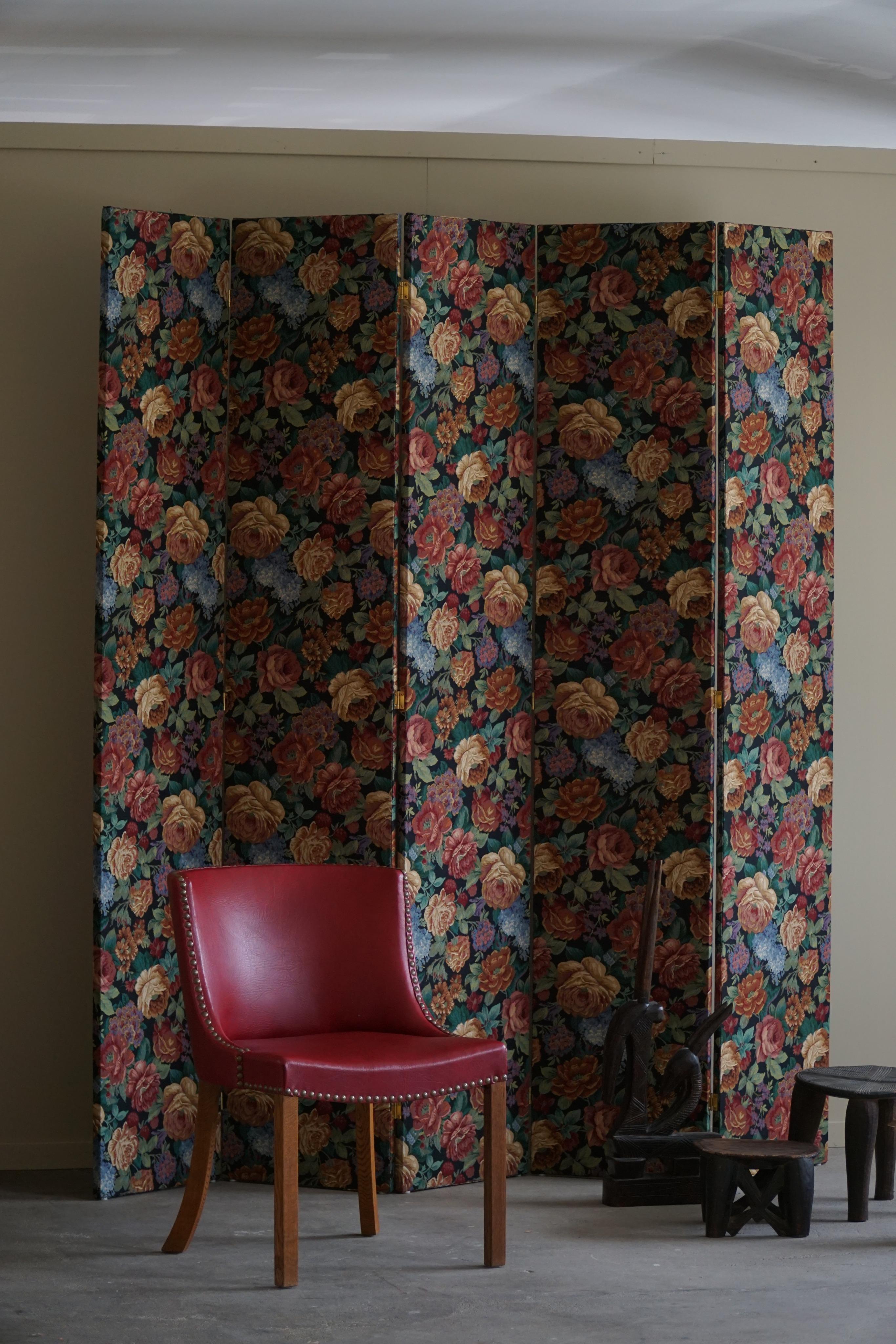 « Roomie » une séparation de pièce par eliaselias en tissu vintage, design danois, 2023 en vente 9