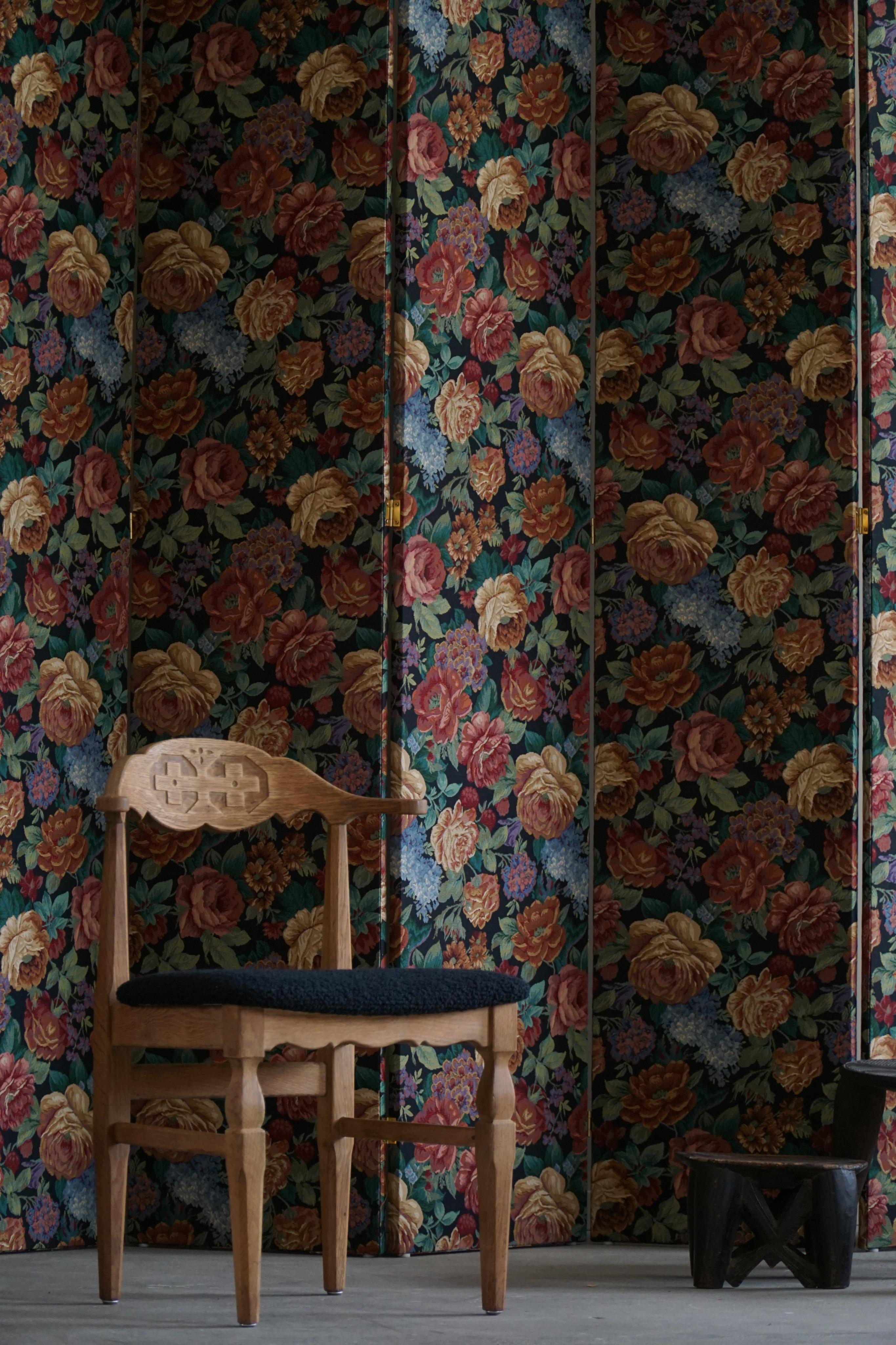 XXIe siècle et contemporain « Roomie » une séparation de pièce par eliaselias en tissu vintage, design danois, 2023 en vente