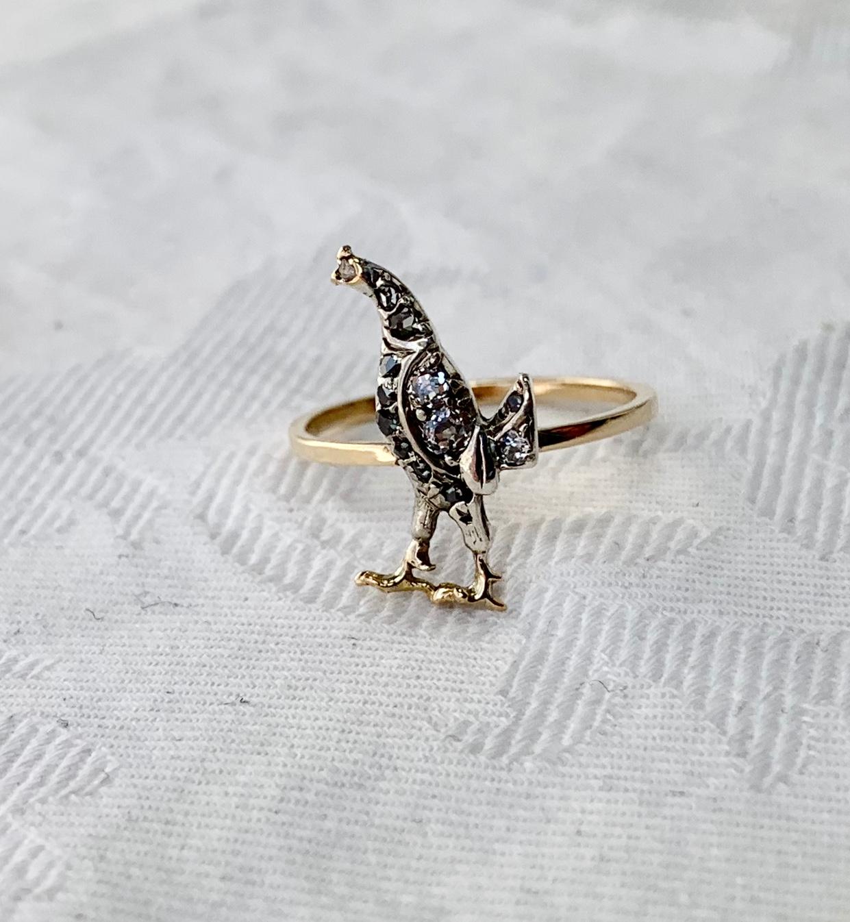 chicken engagement ring