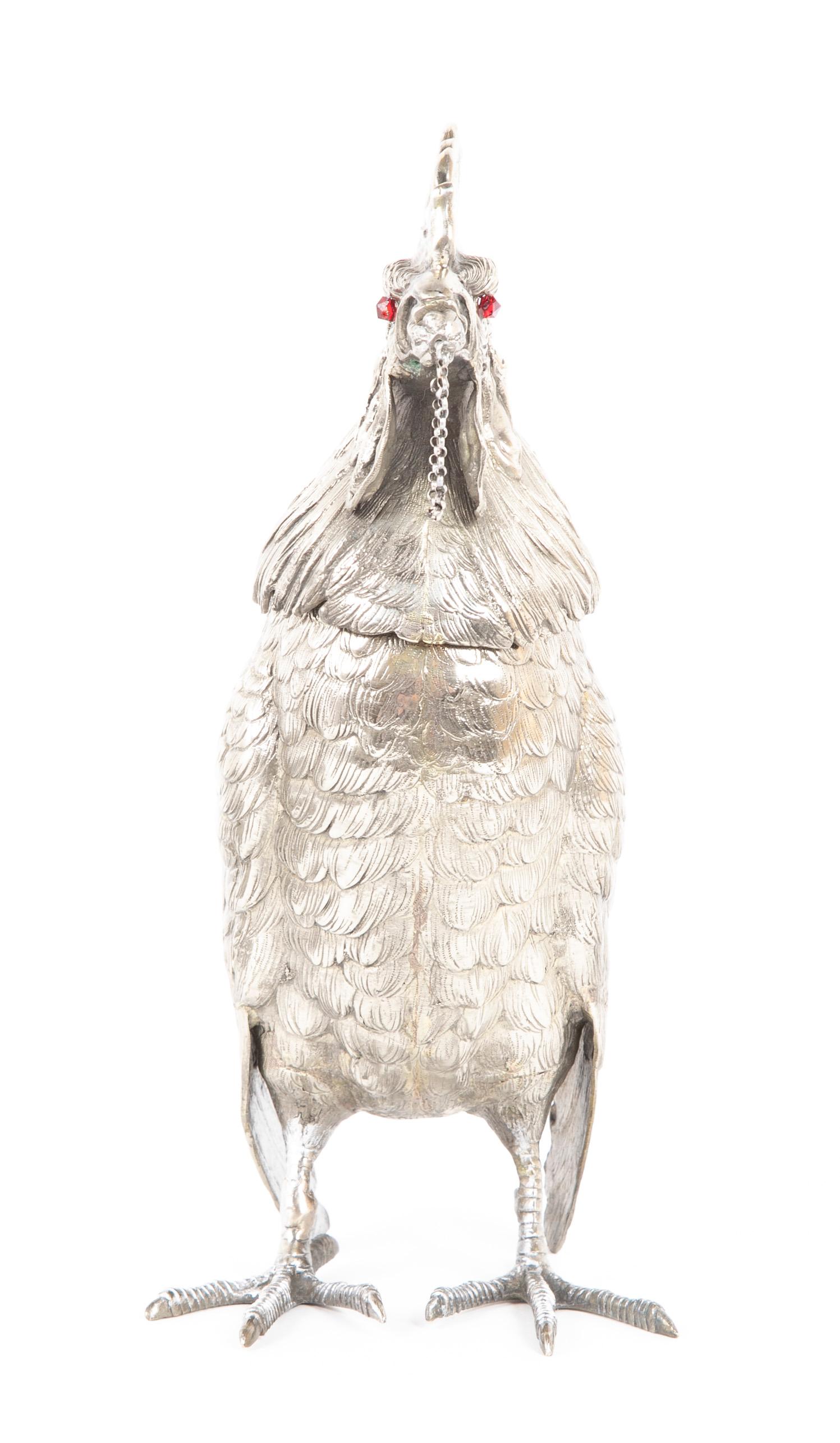 Rooster Cocktail Shaker by Ludwig Nersheimer 1