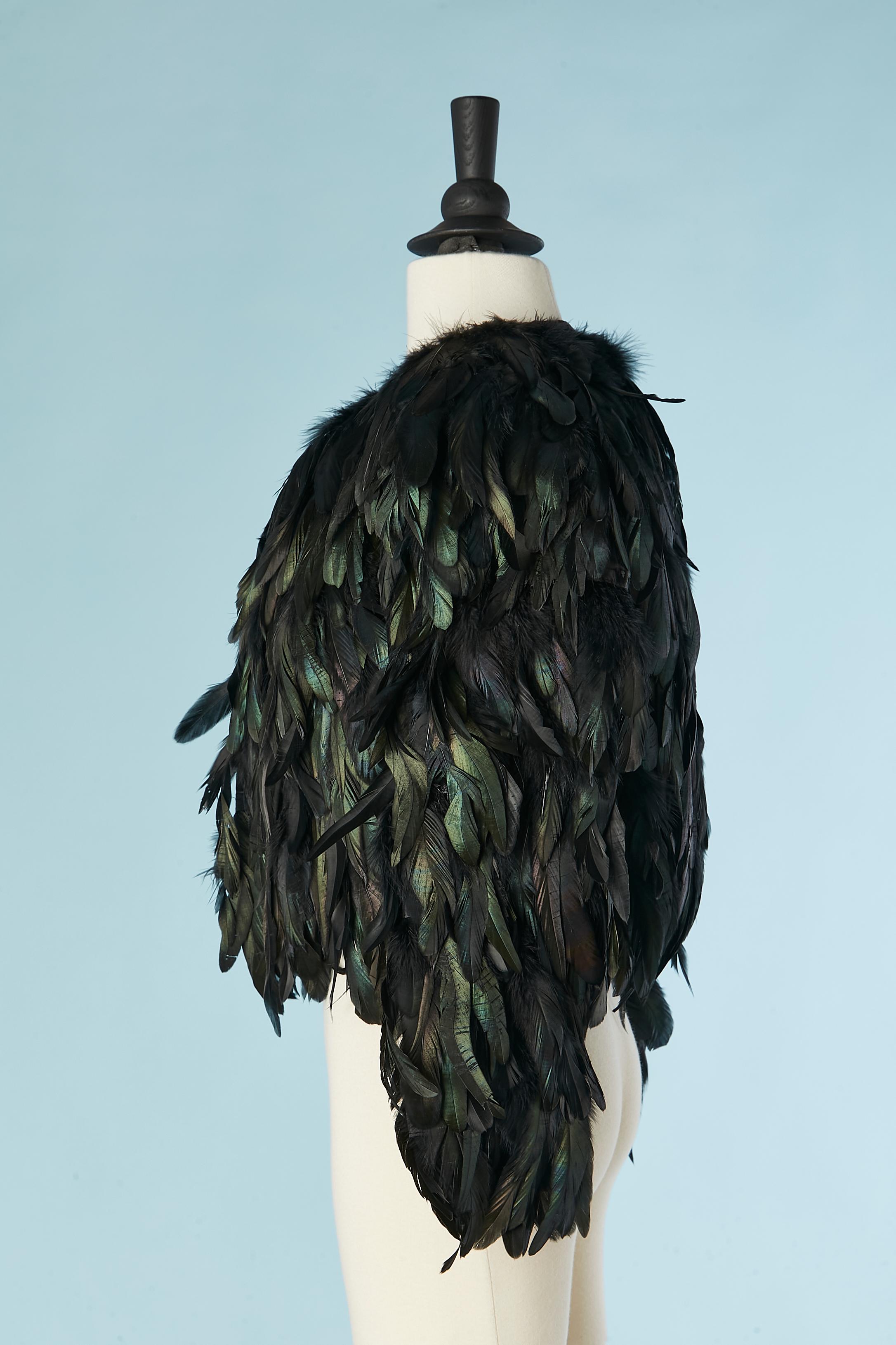 Women's Rooster feather evening jacket  For Sale