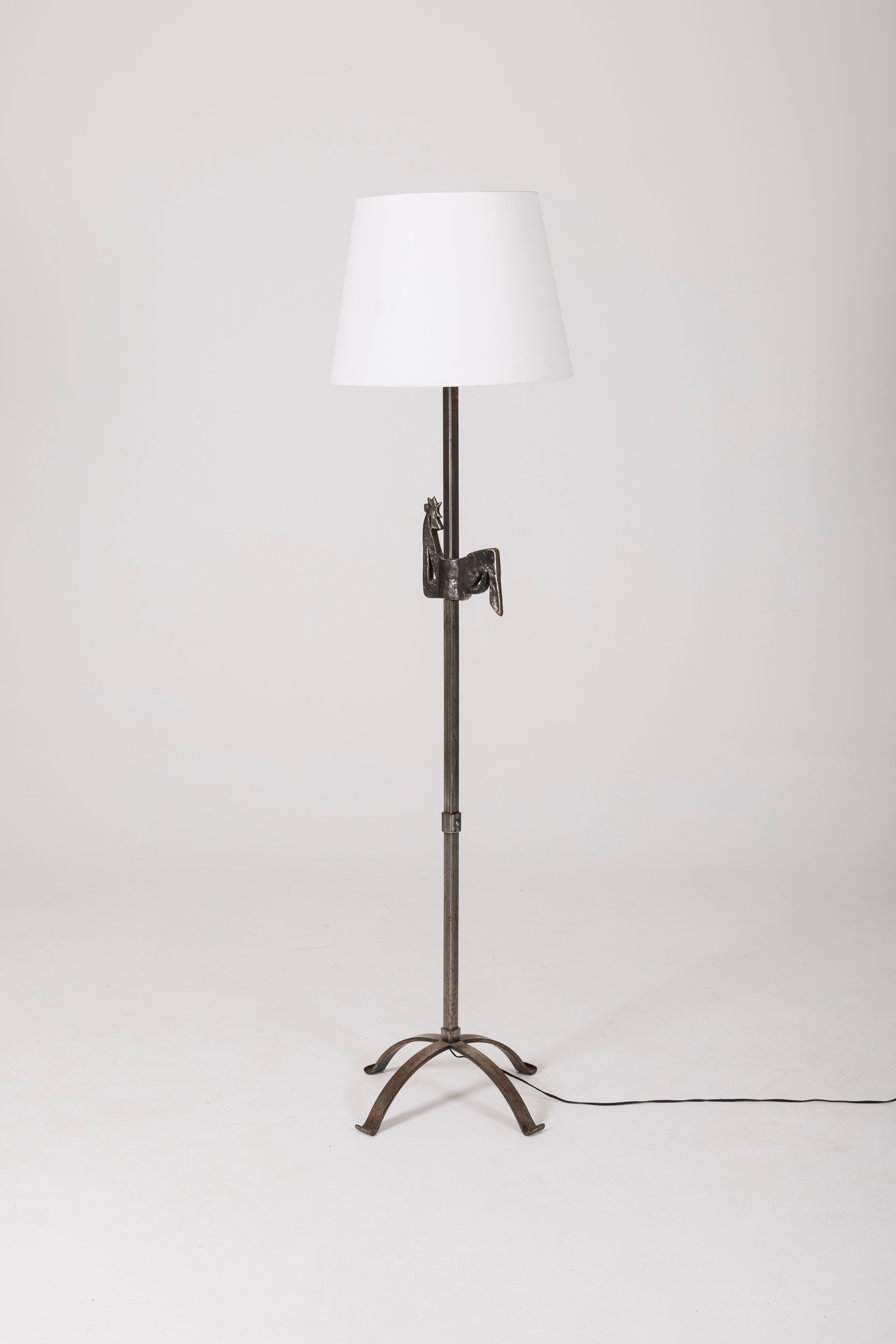 20th Century Rooster floor lamp For Sale