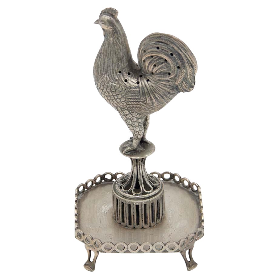 Rooster-shaped toothpick holder
