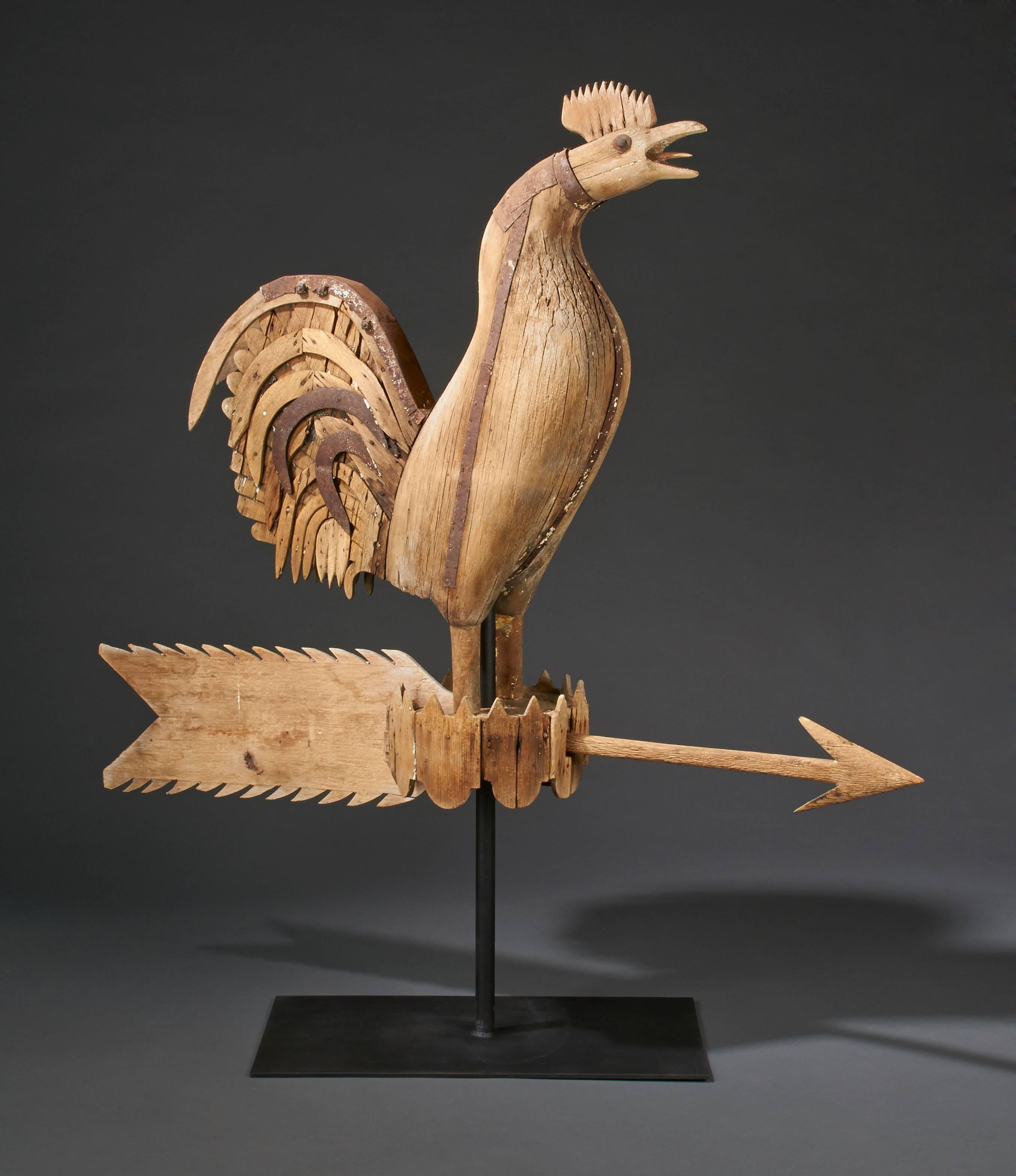 Rooster Weathervane, Lancaster County, Pennsylvania For Sale at 1stDibs