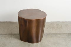 Root Shape Side Table in Copper by Robert Kuo, Limited Edition
